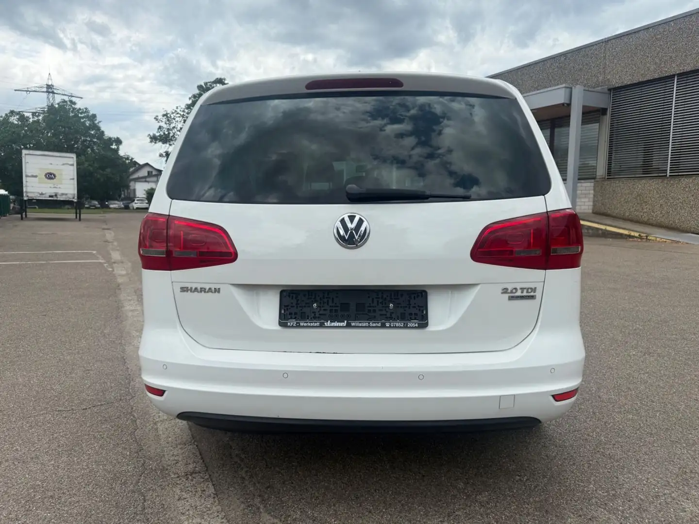 Volkswagen Sharan Highline BMT Alcantara /Panoramadach Blanc - 2