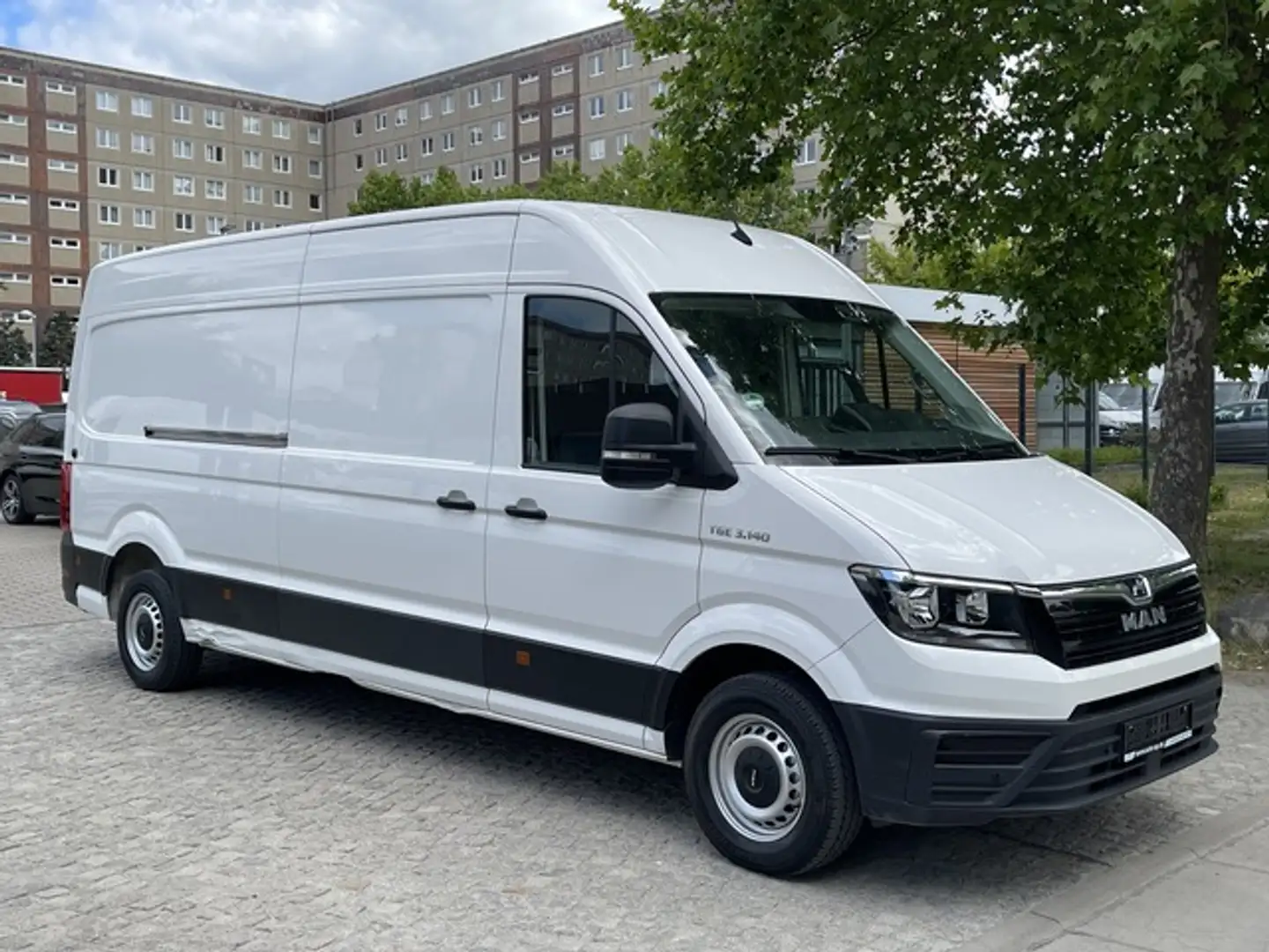MAN TGE 3.140 MAXI 1.HAND*Klima*RFK*AHK Blanco - 1