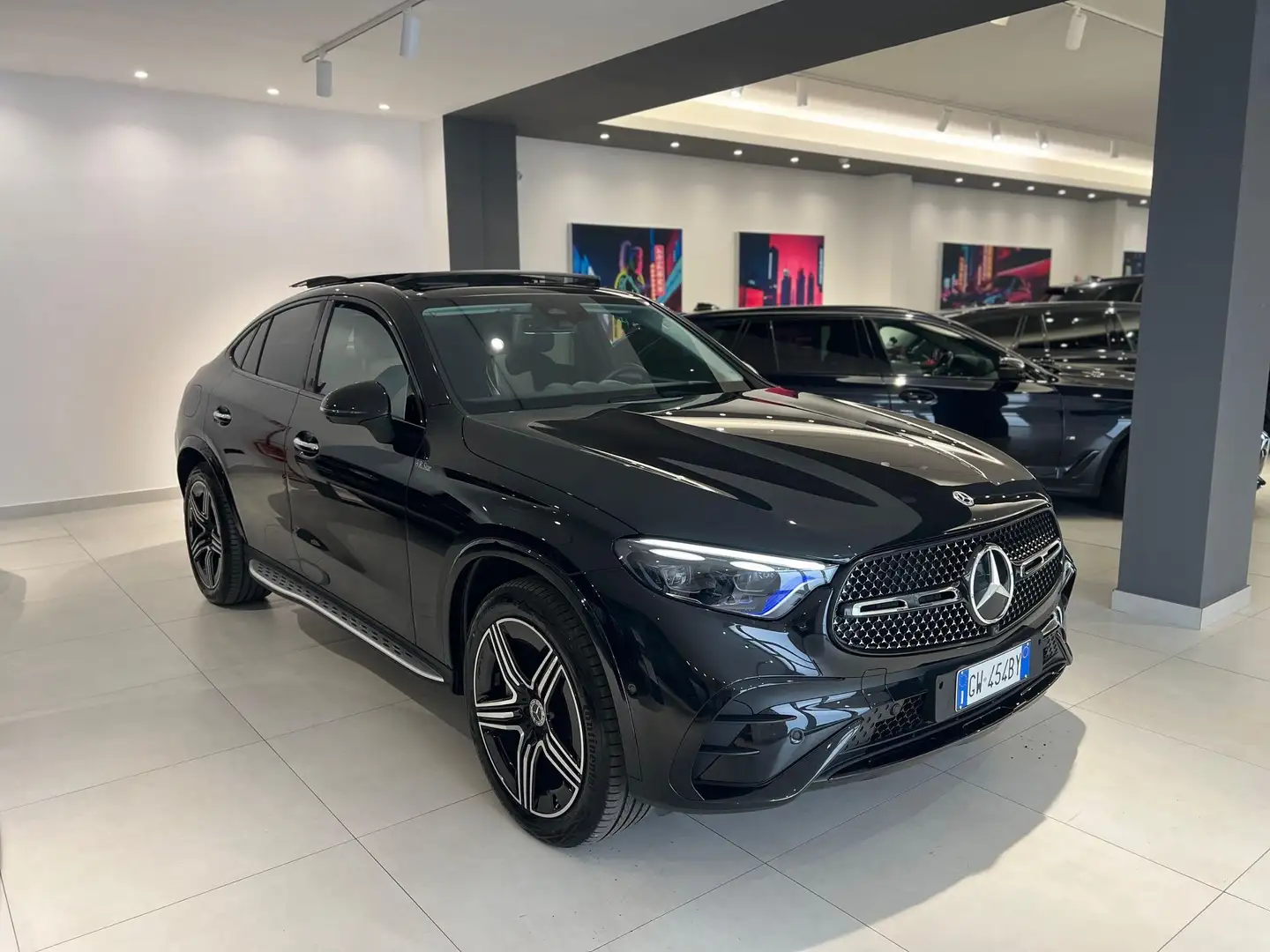 Mercedes-Benz GLC 300 GLC Coupe 300 de phev AMG Line Premium Plus 4matic Nero - 1