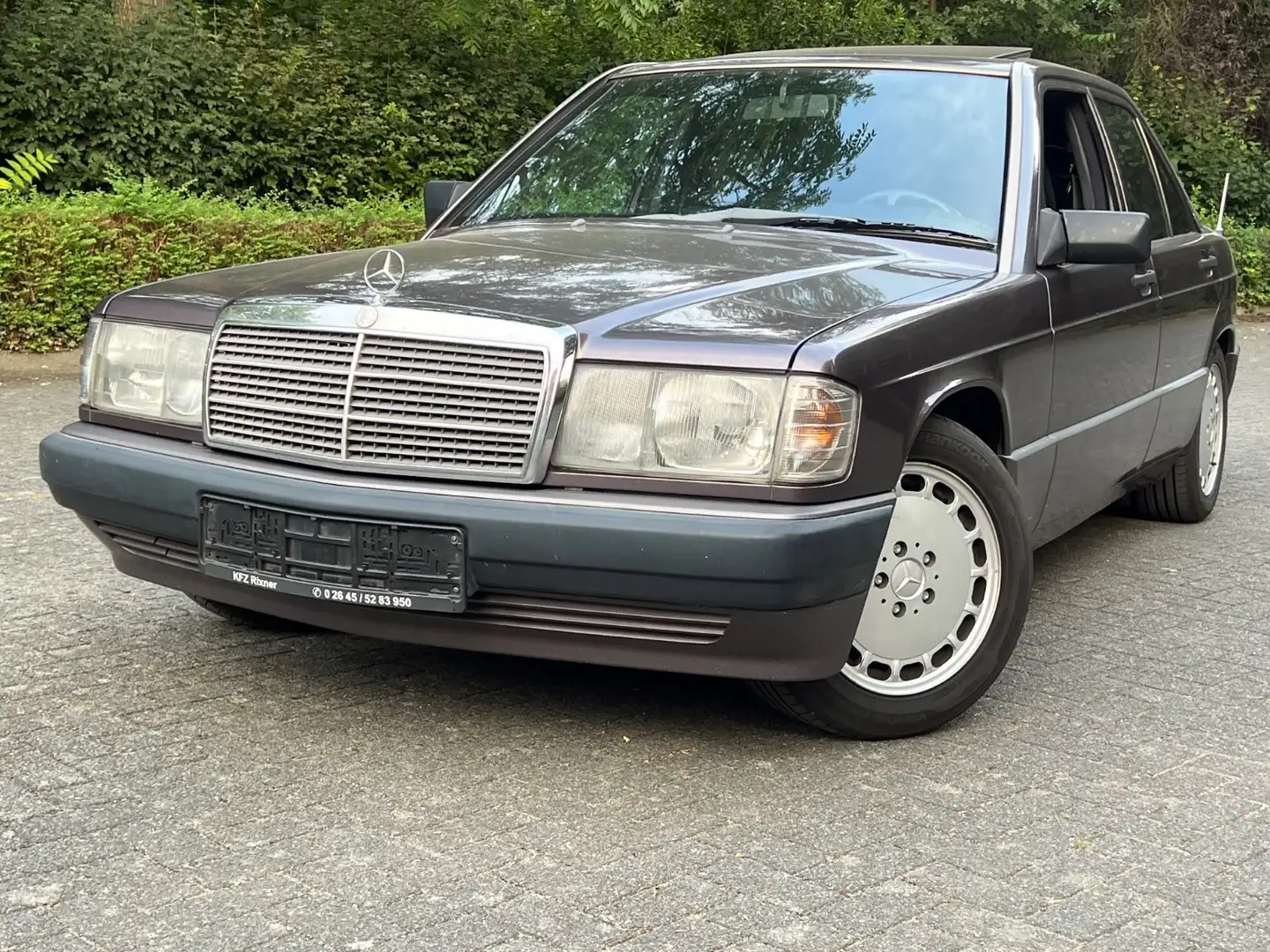 Mercedes-Benz 190 D|SCHIEBEDACH| H-ZULASSUNG |OLDTIMER| Grigio - 1