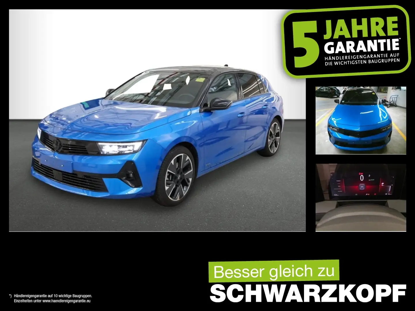 Opel Astra -e Hebedach,HeadUpDisplay,WirelessCharg Blau - 1