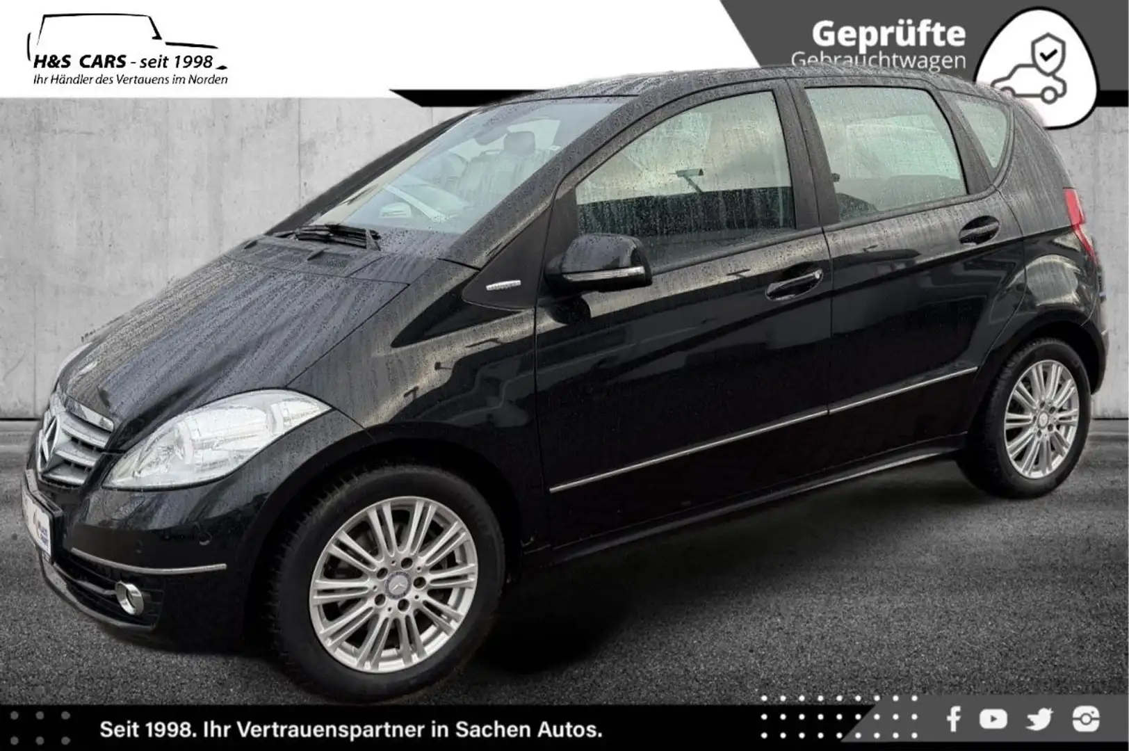 Mercedes-Benz A 180 ELG 1H XEN NAV COM AKT PARK LÜCKENLOS MB Schwarz - 2