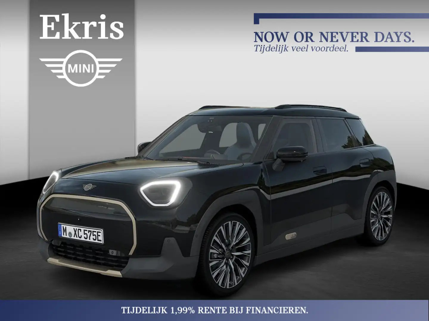 MINI Aceman E | Pakket L + Favoured Trim | Actie Noir - 1