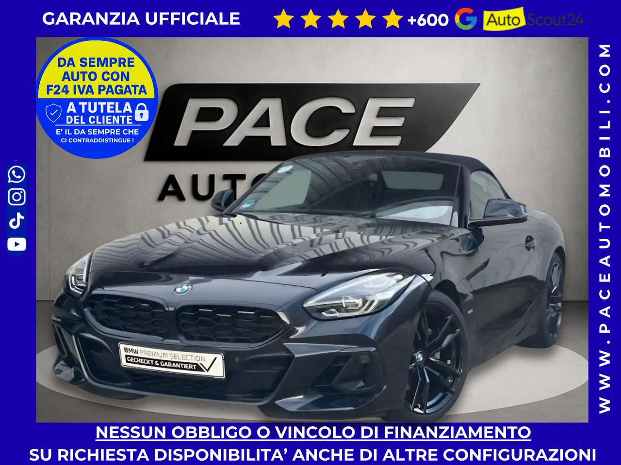 BMW Z4 30i M SPORT M-SPORT MSPORT BLACK PACK KAMERA LED