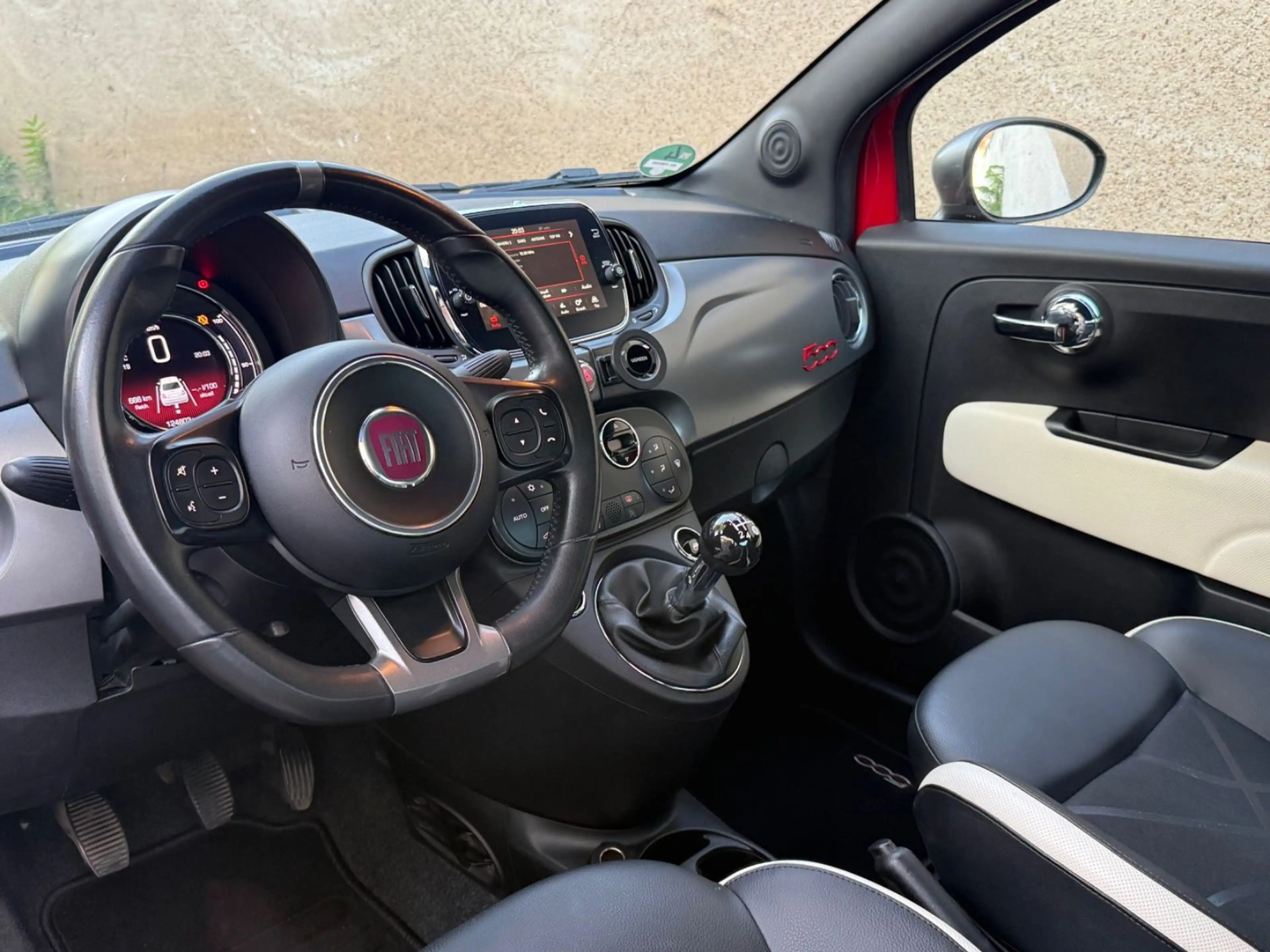 Fiat 500 S/Teilleder/Sport-Lenkrad-Fahrwerk/Klimaautom — photo 8