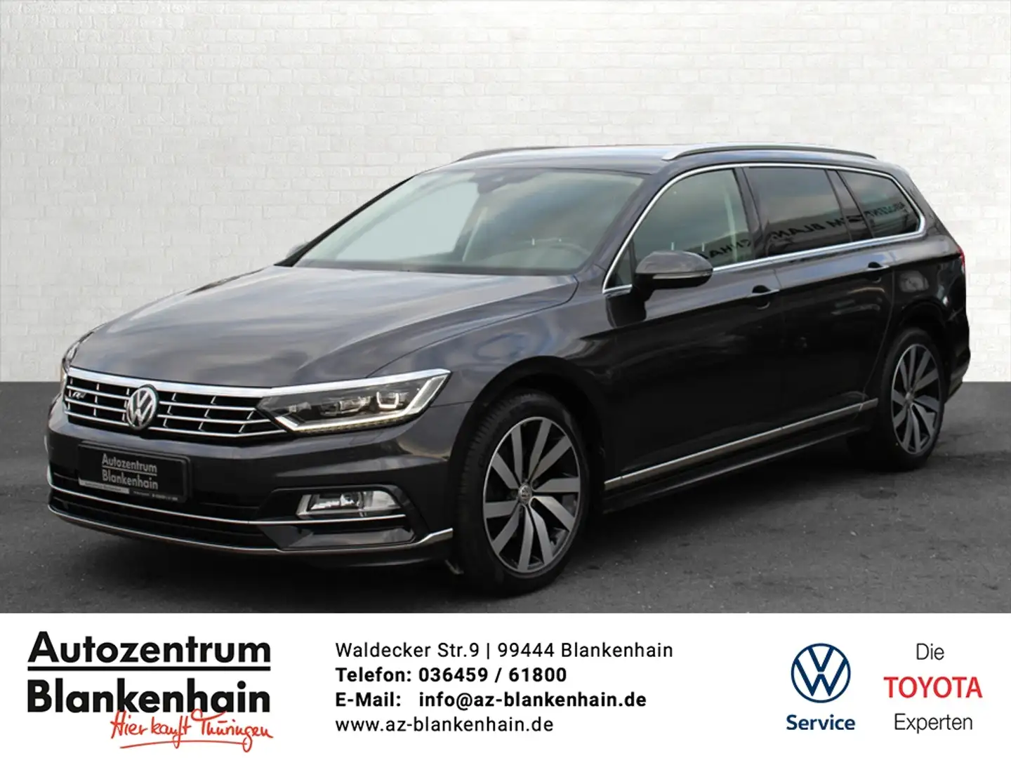 Volkswagen Passat Variant 2.0 TDI R-Line ACC*Kamera*LED*el.Heck. Gris - 1