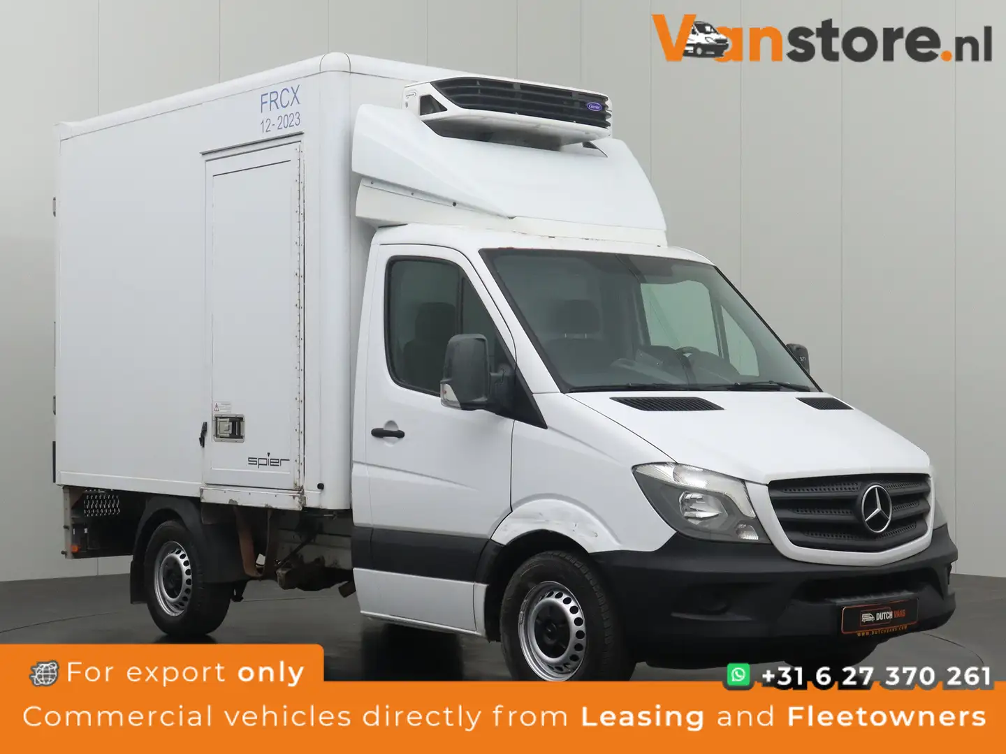 Mercedes-Benz Sprinter 316CDI Euro 6 Koel/Vries Bakwagen 12|220V | +20/-2 Wit - 1