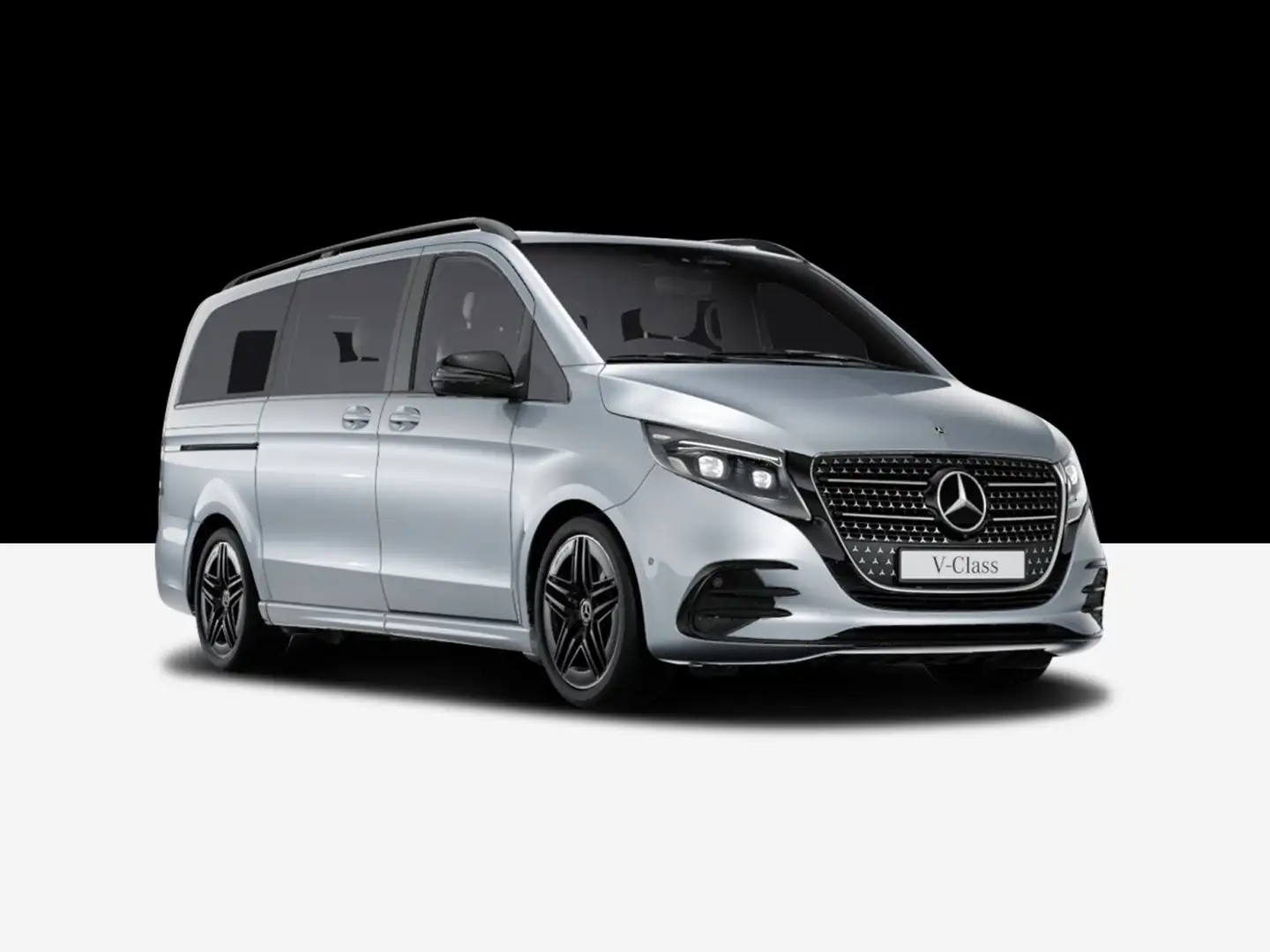 Mercedes-Benz V 300 V 300 d AVANTGARDE Lang  AMG Line/Basic/Navi/Klima Plateado - 1