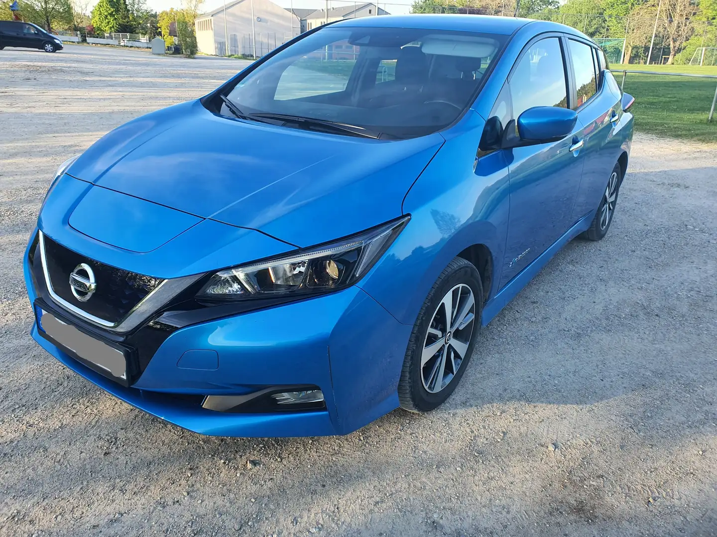 Nissan Leaf Leaf 40 kWh Bleu - 1