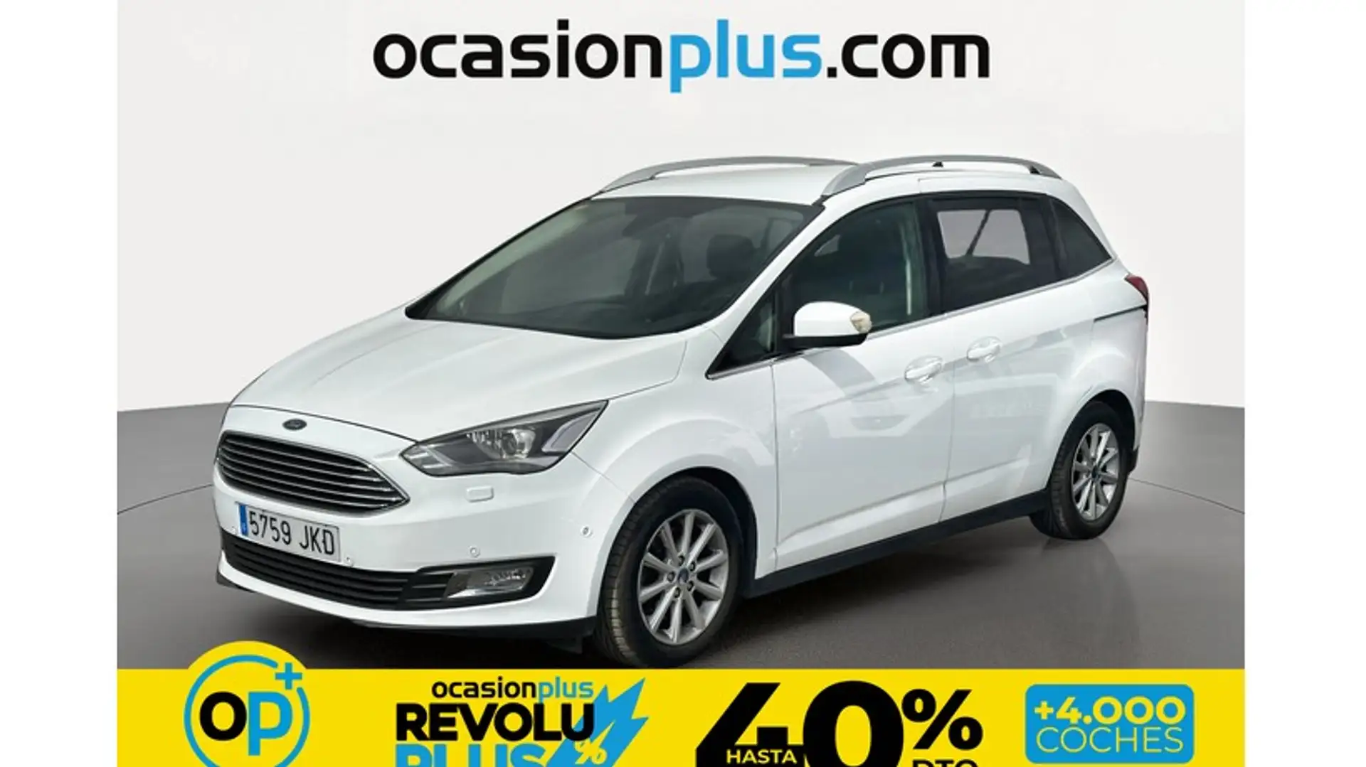 Ford Grand C-Max 1.5TDCi Titanium 120 Blanco - 1
