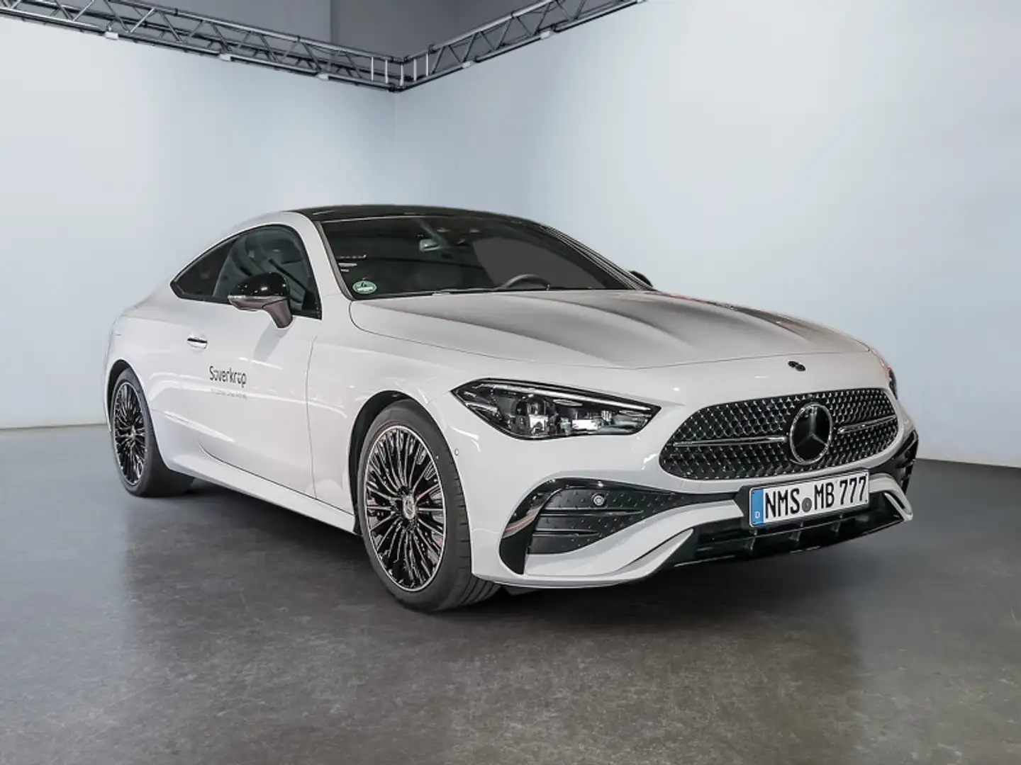 Mercedes-Benz CLE 220 d Coupé AMG BURM NIGHT MEMO 360 DISTR Weiß - 2