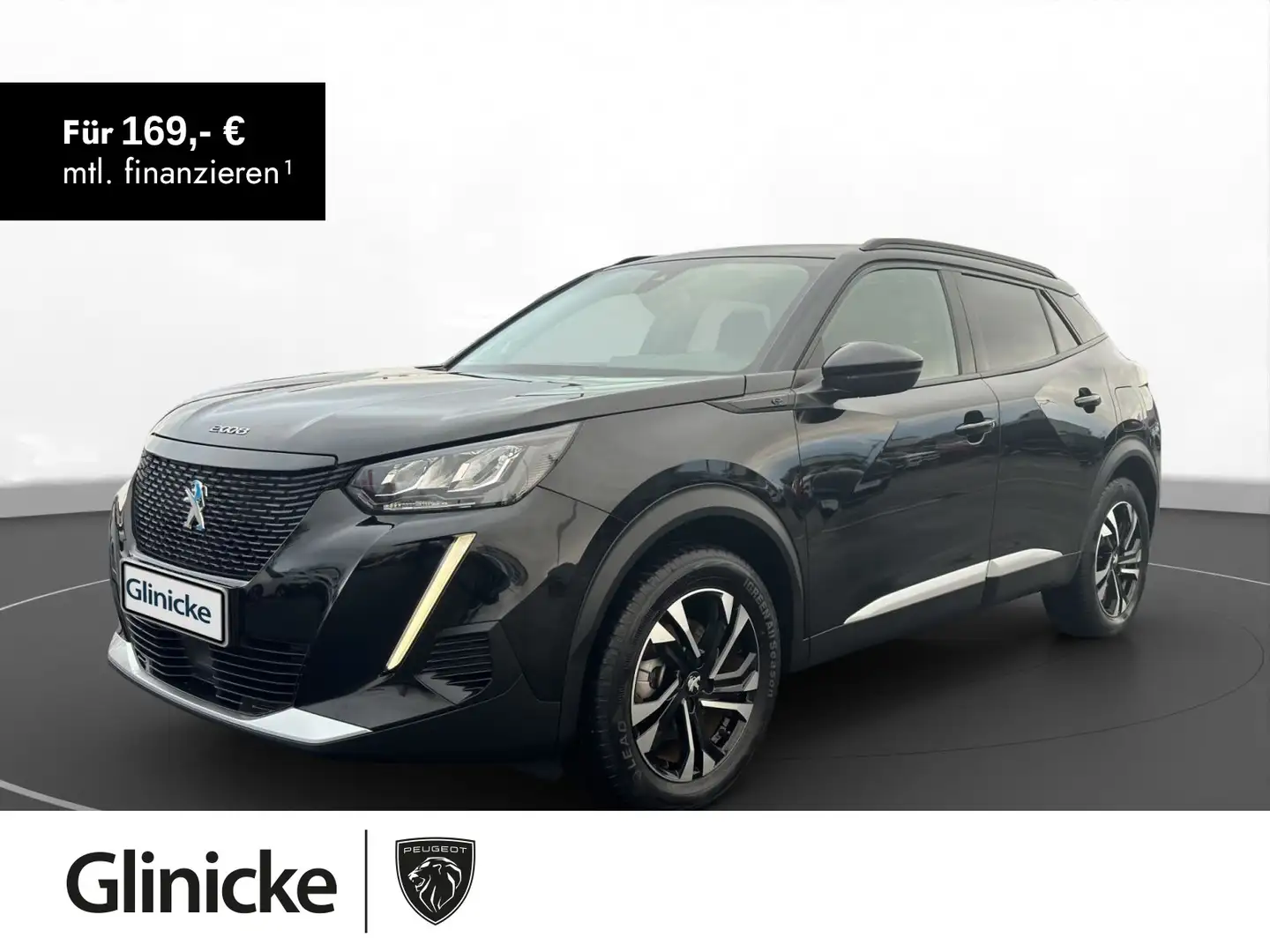 Peugeot 2008 E-2008 93,6% Allure Kamera ACC PDC Navi SHZ Nero - 1