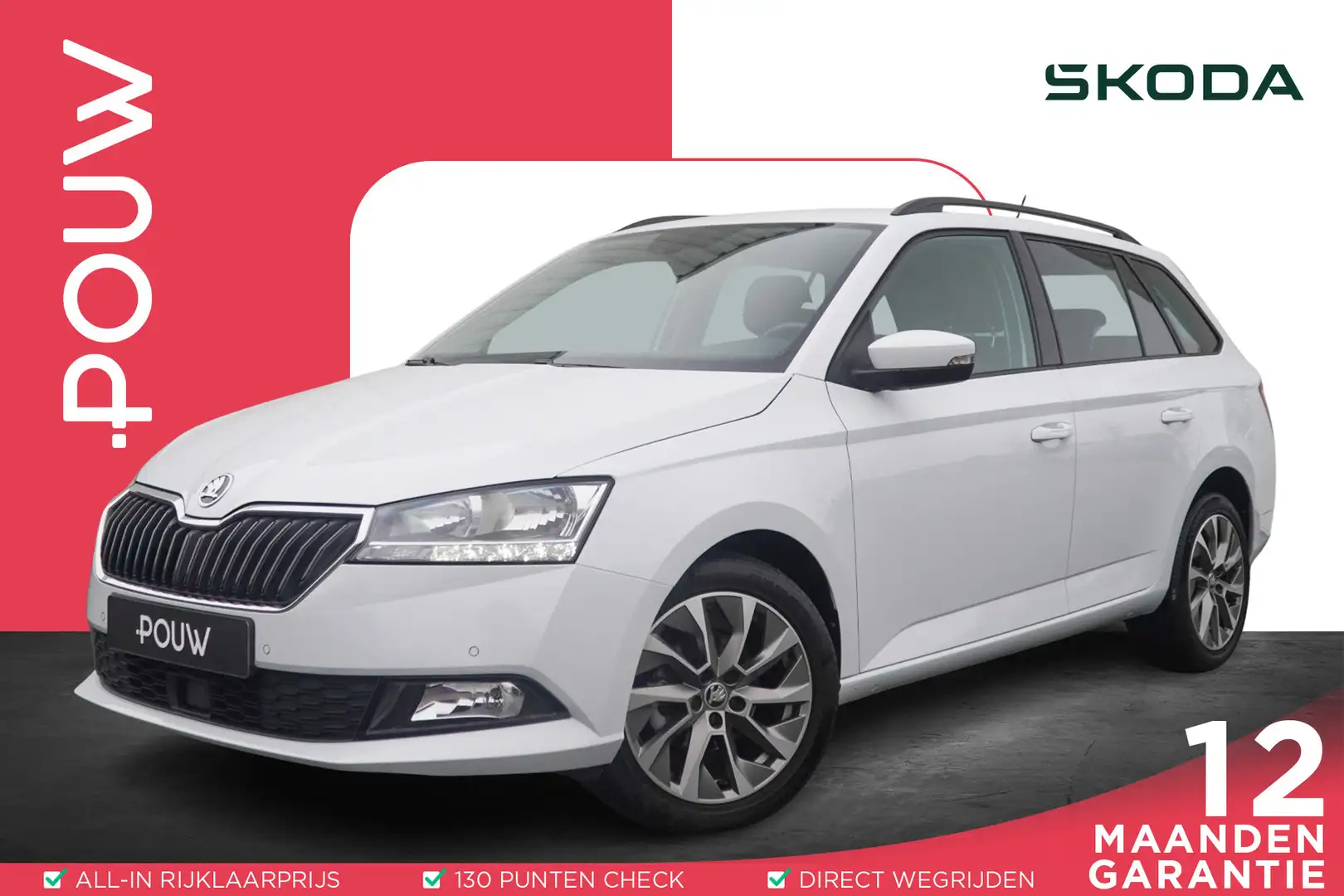 Skoda Fabia Combi 1.0 TSI 95pk Business Edition | Adaptive Cru Blanco - 1