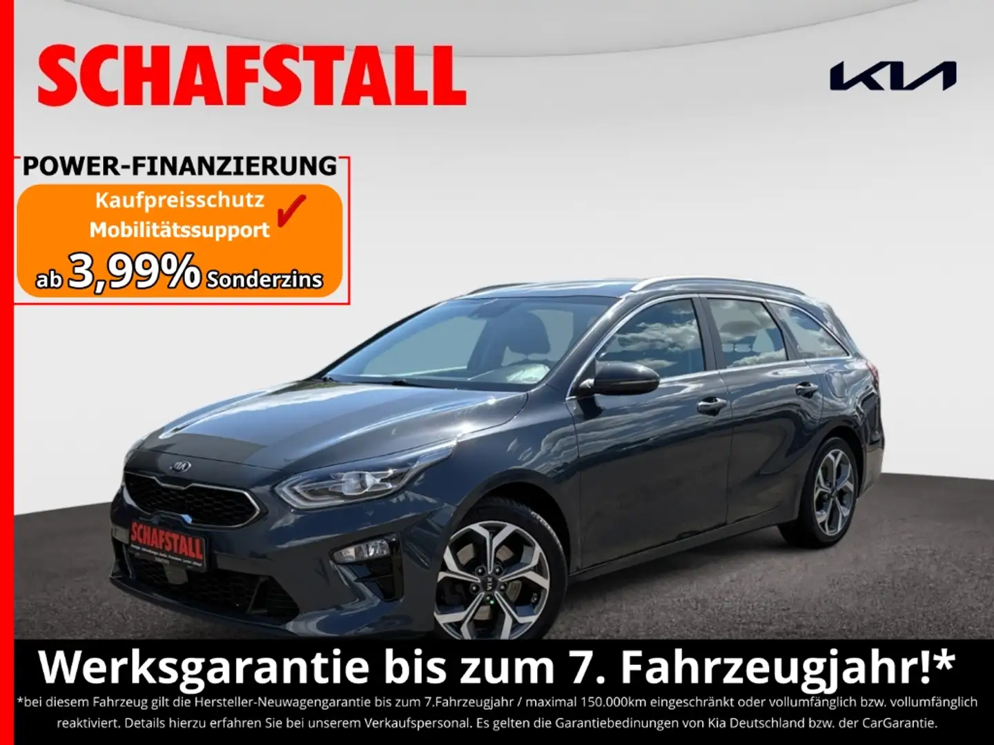 Kia Ceed SW / cee'd SW 1.4 T-GDI DCT Spirit NAVI Technik-Paket Tempomat K Grau - 1