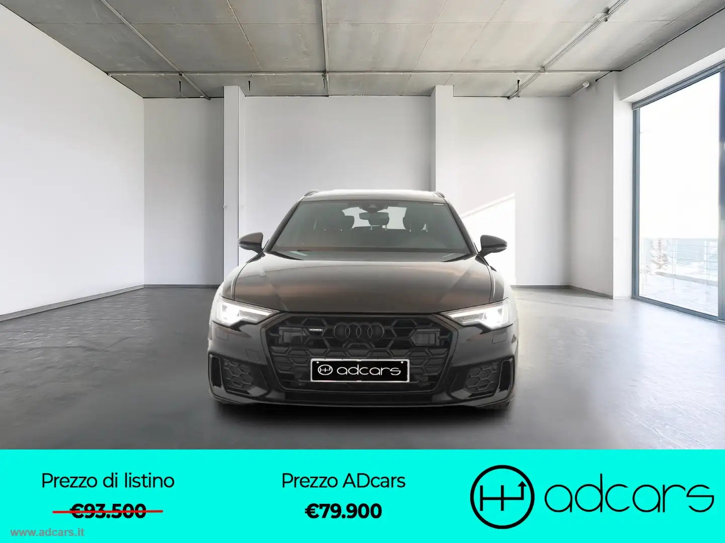 Audi A6 Avant 50 TDI quattro S line Sport TETTO PANORAMICO Nero - 2