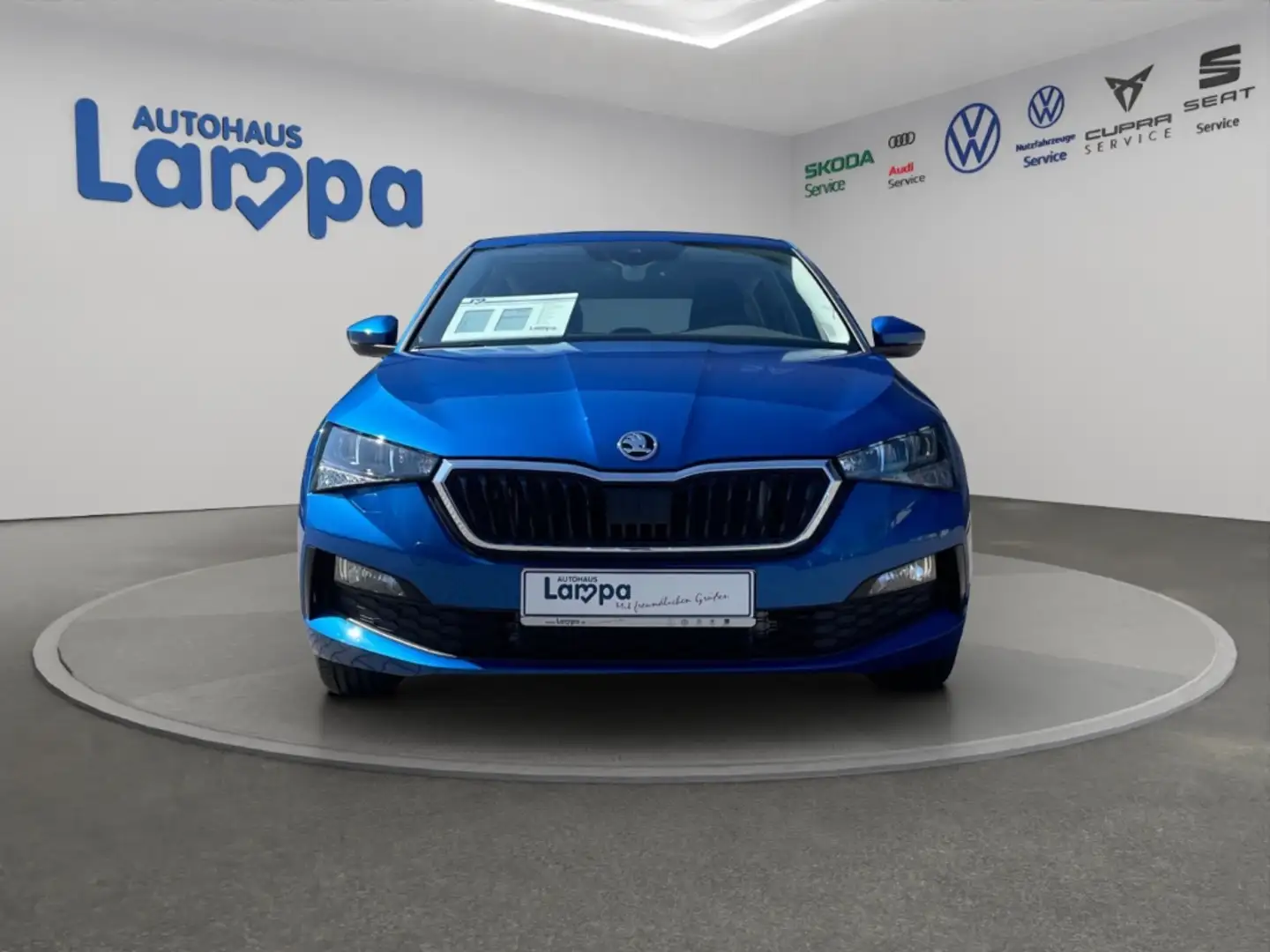 Skoda Scala Ambition 1.0 TSI DSG SHZ,PDC,ACC,DAB+,LED Blau - 2