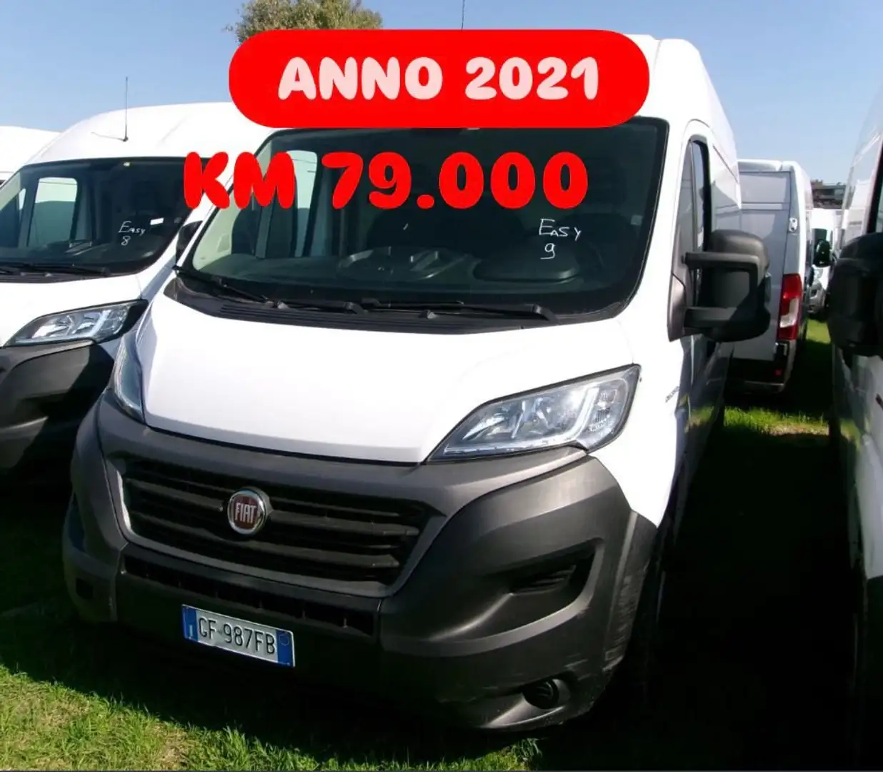 Fiat Ducato 2.3mjt 140cv L2H2 FURGONE Km 79.000 Bianco - 2