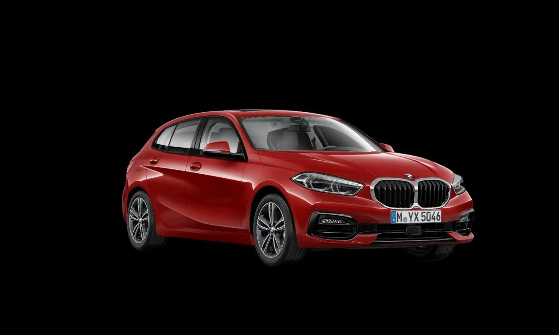 BMW 120 i*Sport Line*A.LED*ACC*Navi*AHK*Leder*Pano* Rouge - 1