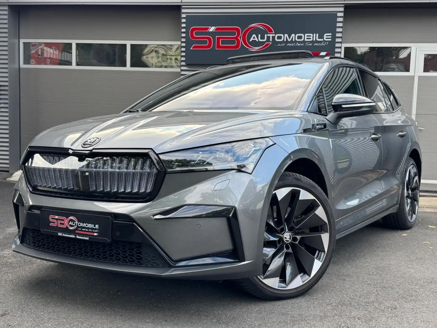 Skoda Enyaq 80 x Sportline Grigio - 1