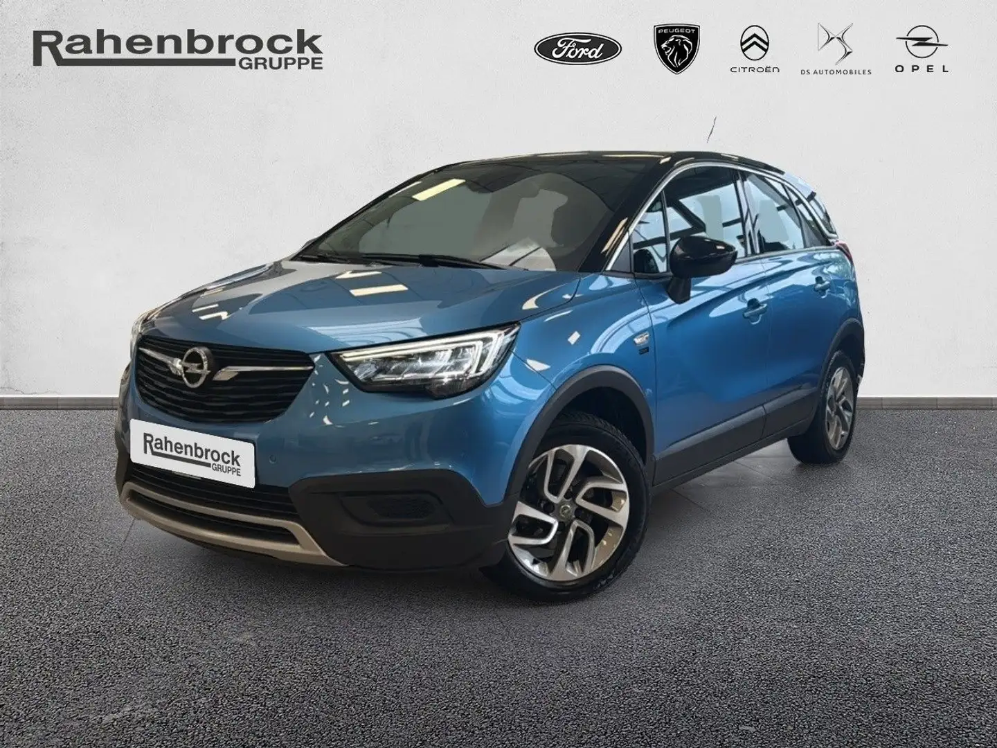 Opel Crossland X Crossland Opel 2020 1.2 Turbo 130PS Allwetterr. Bleu - 1