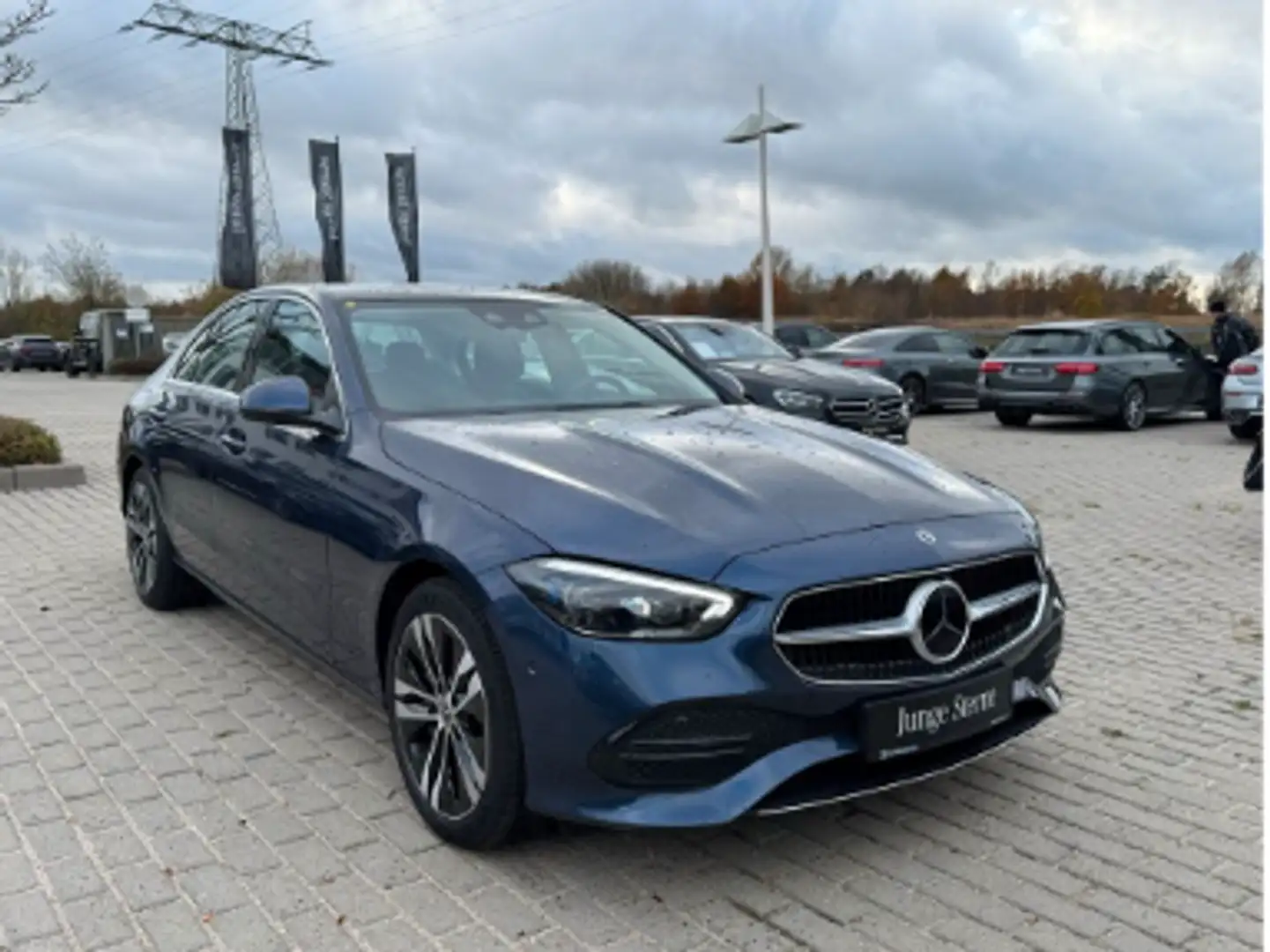 Mercedes-Benz MERCEDES-BENZ Clase C Berlina  Automático de 4 Pu Bleu - 2
