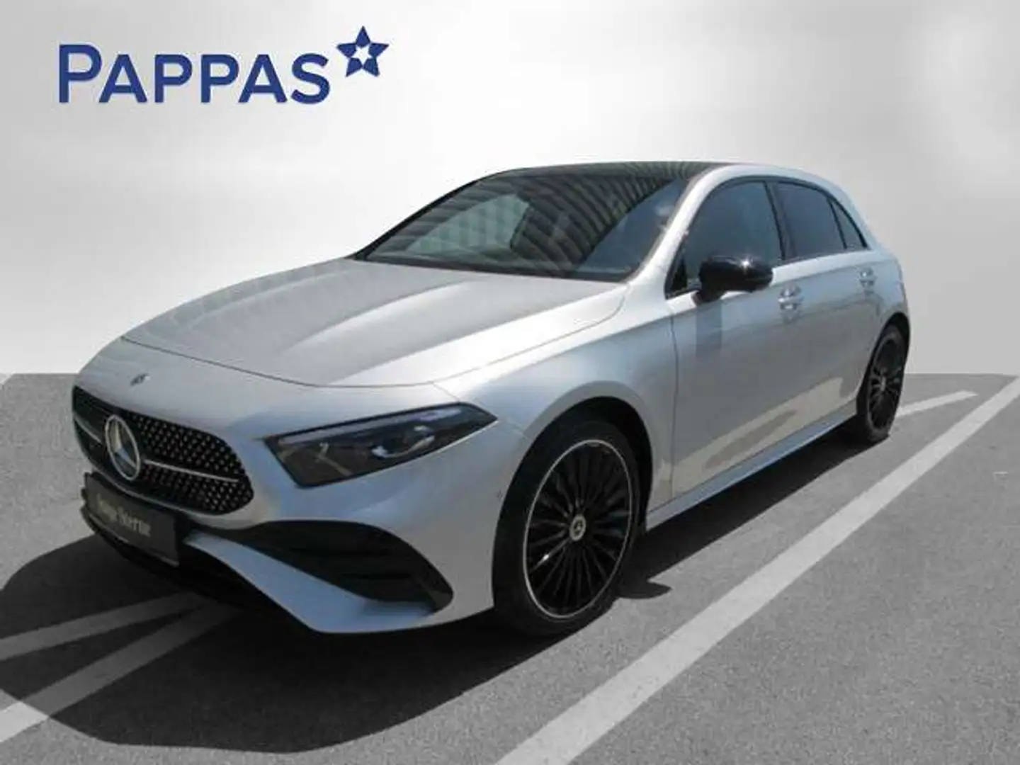 Mercedes-Benz A 250 e Kompaktlimousine Pano Wide LED Navi HUD Silber - 2