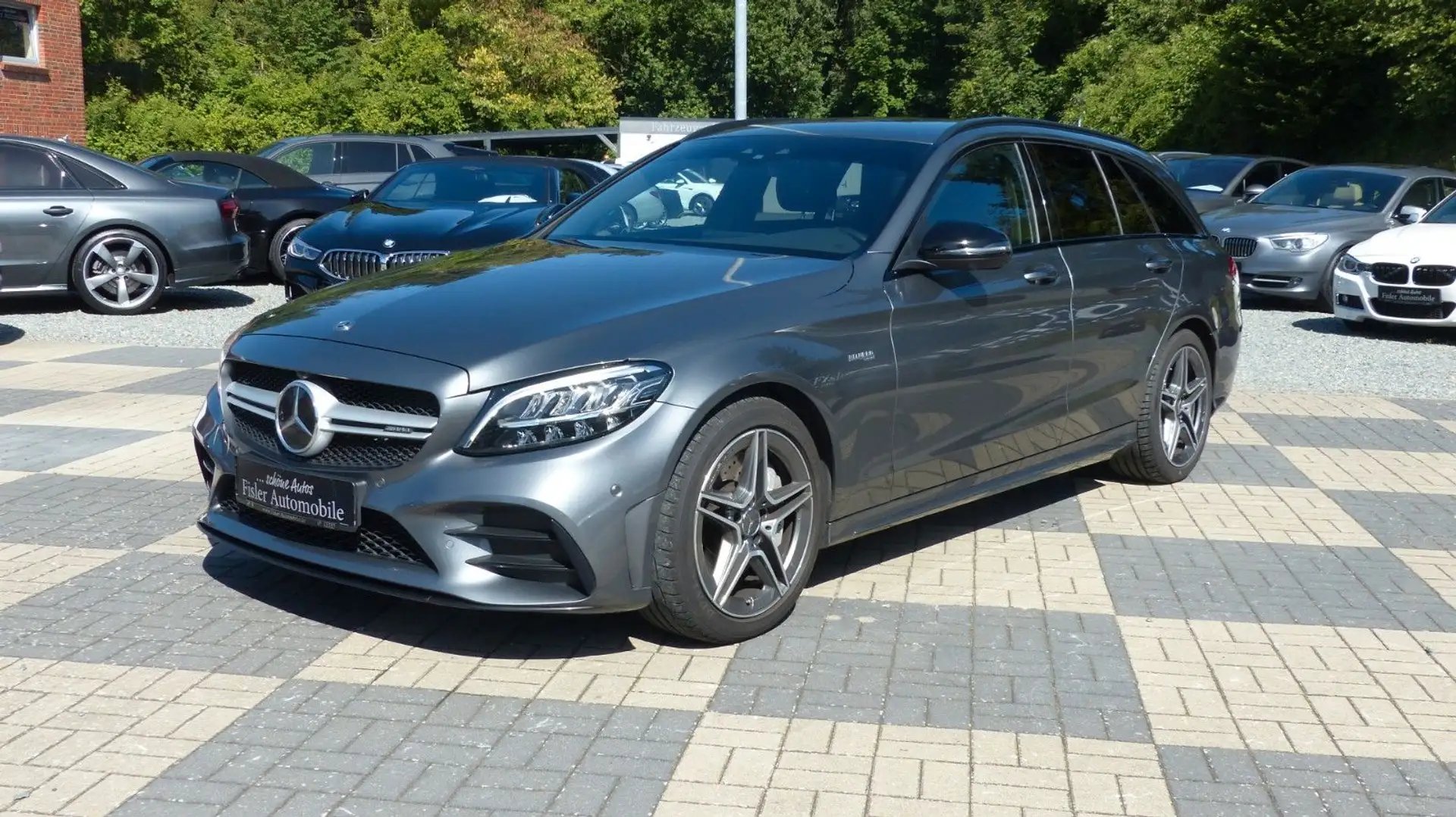 Mercedes-Benz C 43 AMG T AMG Night Widescreen Burmester Distronic Gris - 1
