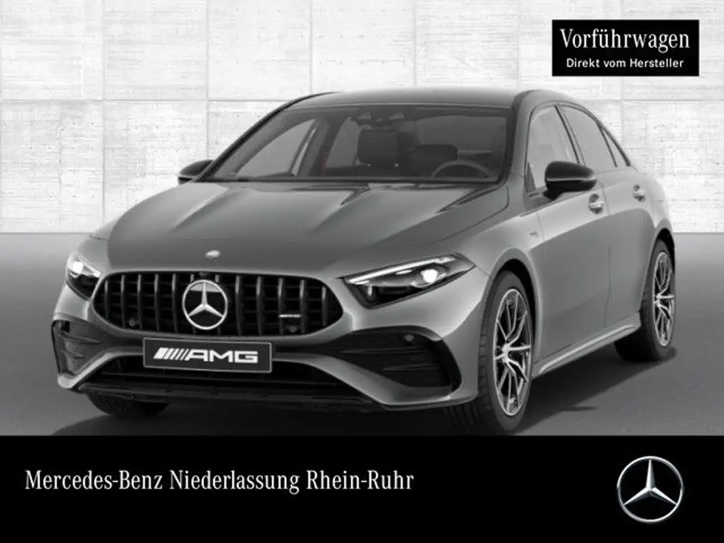 Mercedes-Benz A 35 AMG AMG Night AMG 18" Pano-Dach Distronic Headup PTS Gris - 1