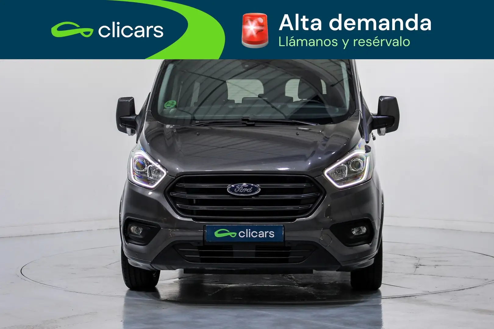 Ford Transit Custom FT 320 L2 Kombi 2.0 Ecoblue Trend 136 Aut Gris - 2