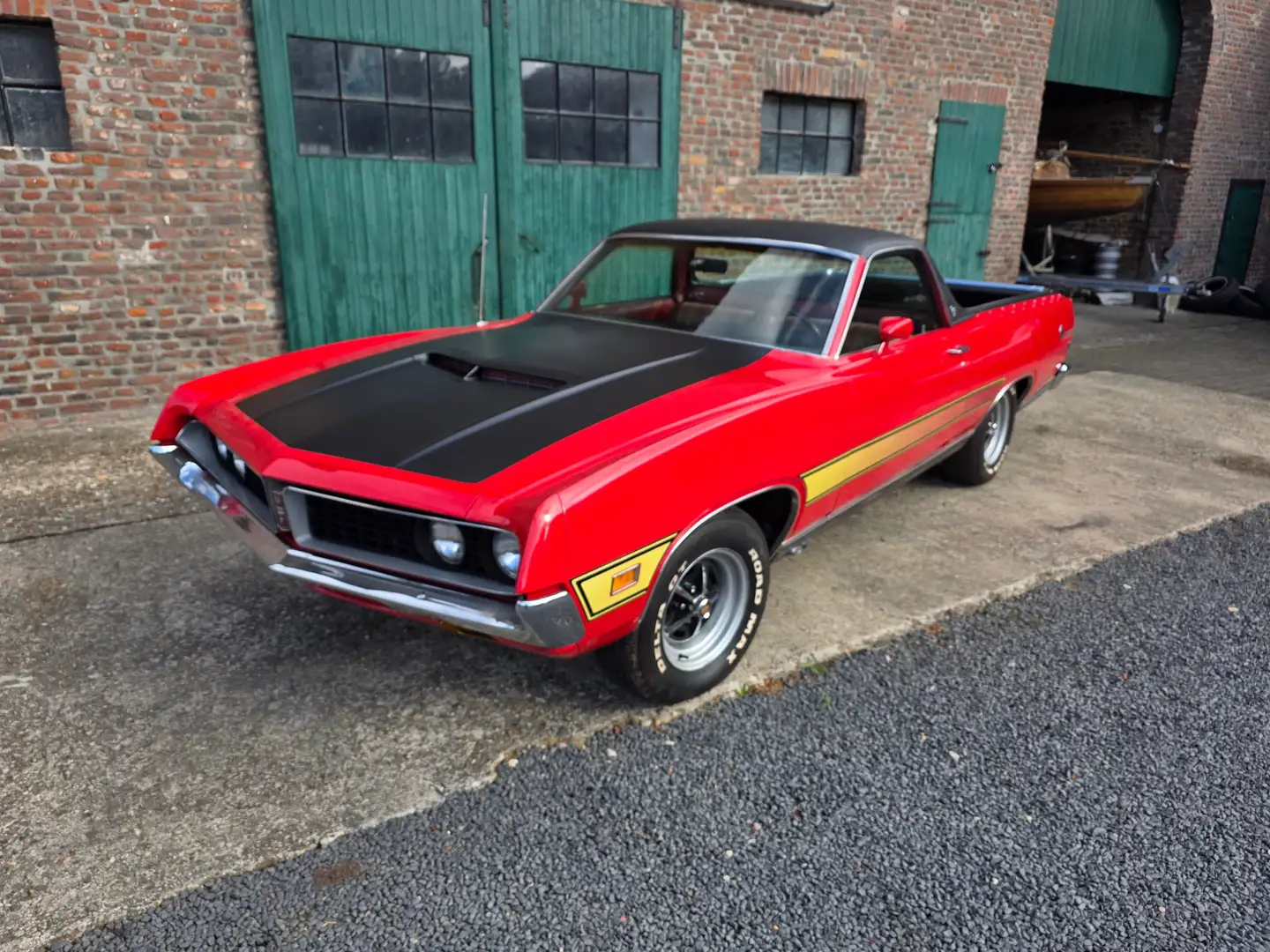 Ford Torino Ranchero GT 351 Cleveland V8 Piros - 2
