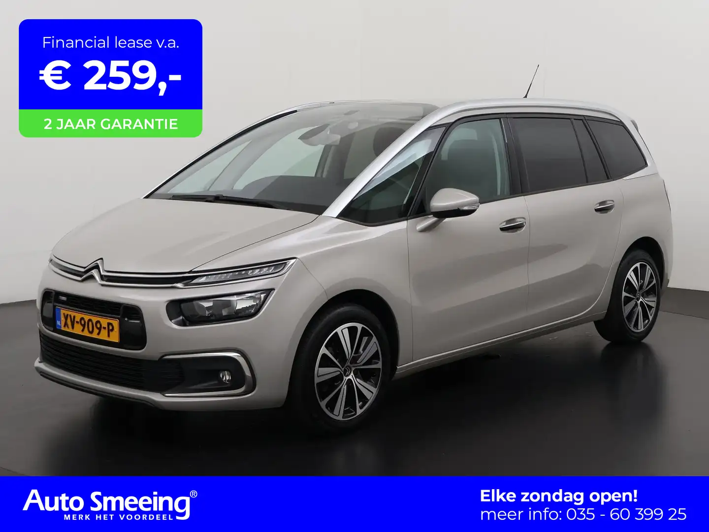 Citroen Grand C4 Picasso 1.2 PureTech Shine 7 persoons | Trekhaak | Stoelve Grijs - 1