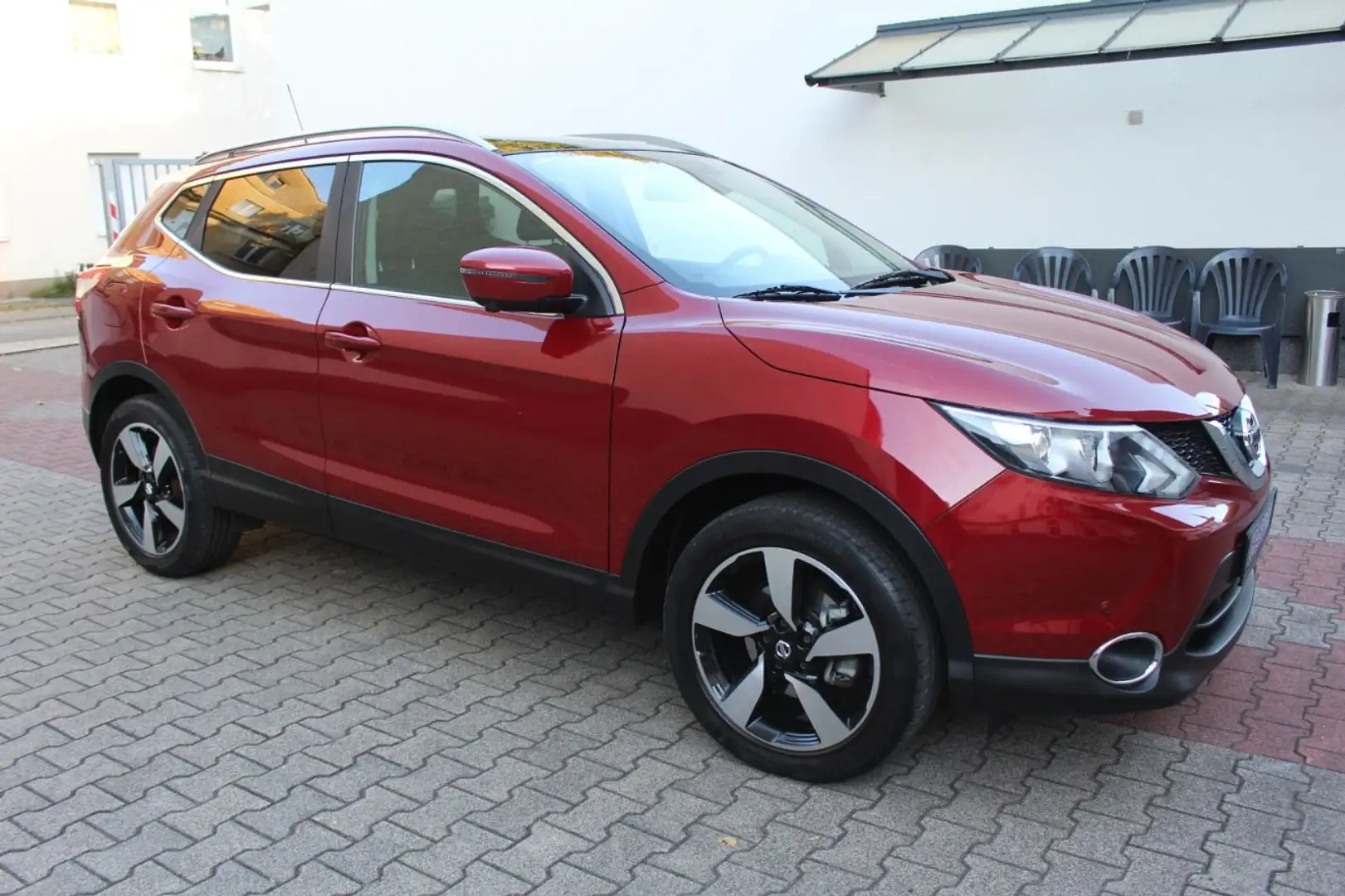 Nissan Qashqai N-Connecta  (1 Hand/360°Kamera/Spur) Rot - 2