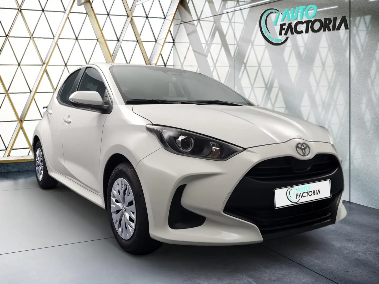 Toyota Yaris -19% 1.5 HYB 116 BVA+MIRRORLINK+CAM+CLIM+Opts Beige - 2