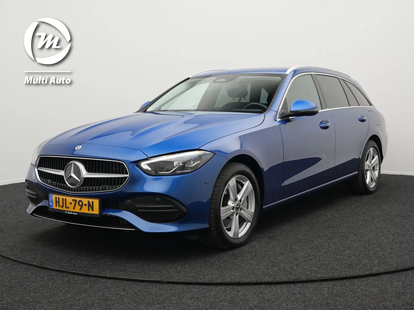 Mercedes-Benz C 300 Estate e Plug In Hybrid 320pk NIEUW MODEL | PHEV | Blauw - 1