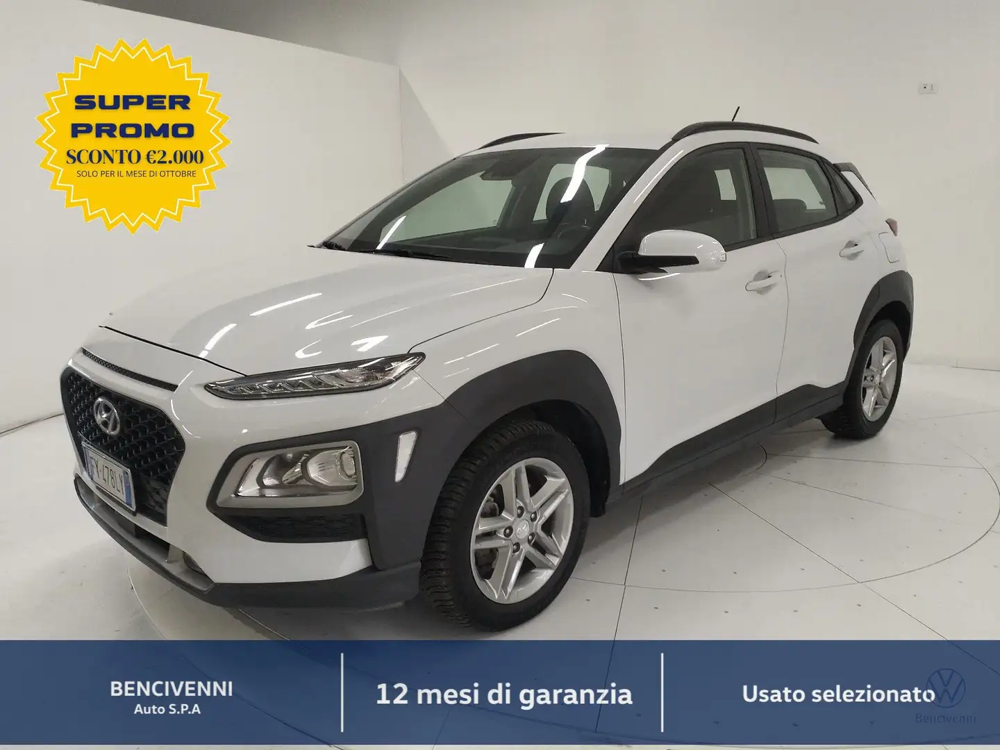 Hyundai KONA 1ªs. (2017-23) 1.6 CRDI 115 CV XPrime Blanc - 1