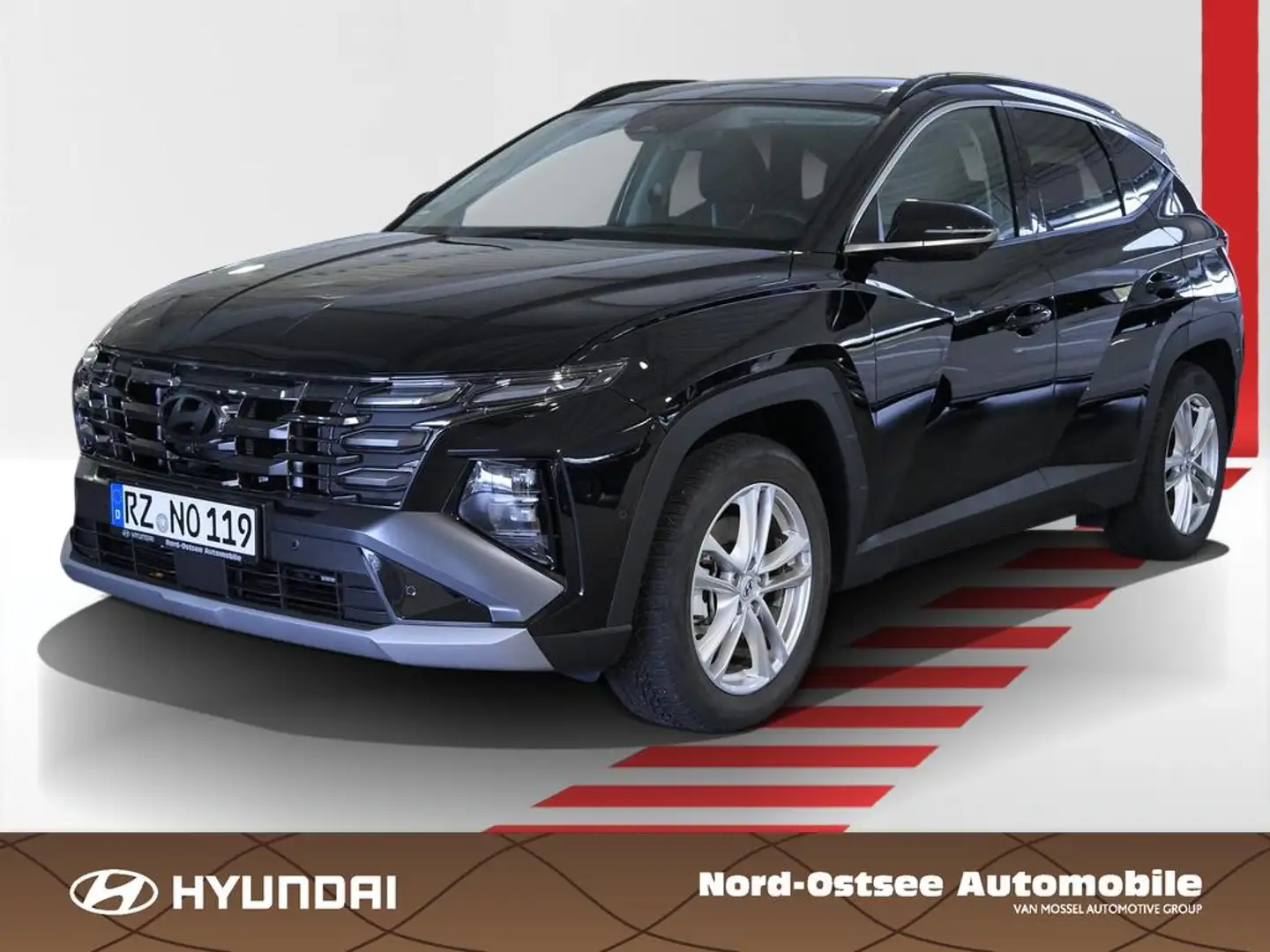Hyundai TUCSON FL PRIME Assist-Paket Panoramadach ECS Schwarz - 1