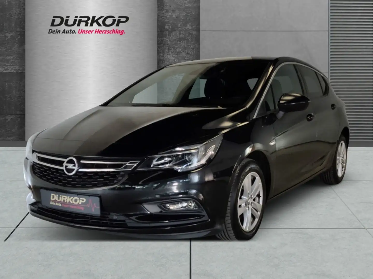 Opel Astra Dynamic Turbo Navi SZH PDCv+h  Mehrzonenklima Noir - 1