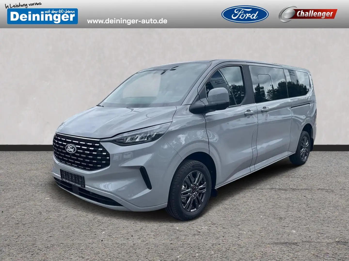 Ford Tourneo Custom Bus 2.0 l EcoBlue Titanium 320 L2H1 TECHNOLOGIE-PA Gris - 1