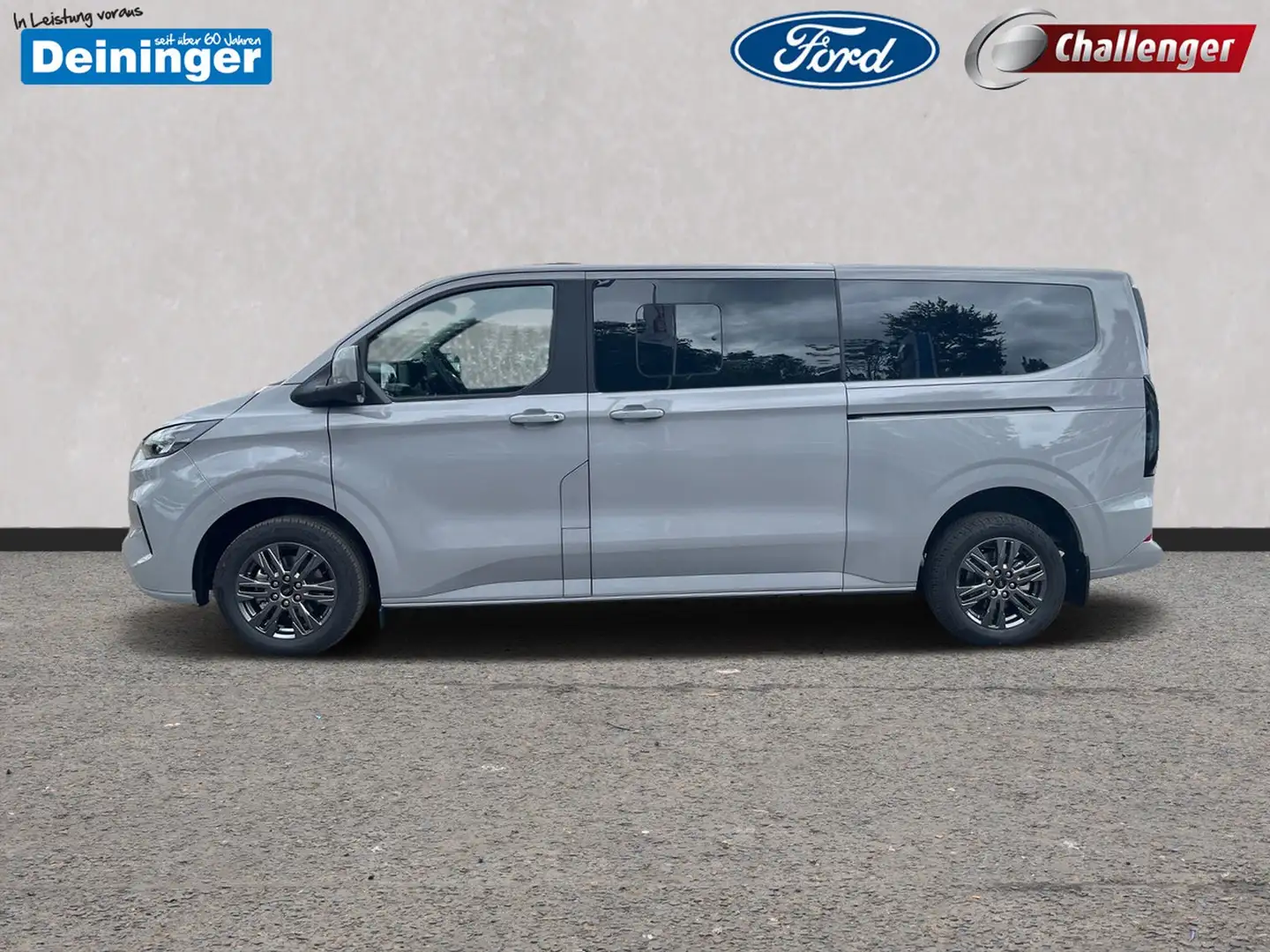 Ford Tourneo Custom Bus 2.0 l EcoBlue Titanium 320 L2H1 TECHNOLOGIE-PA Gris - 2