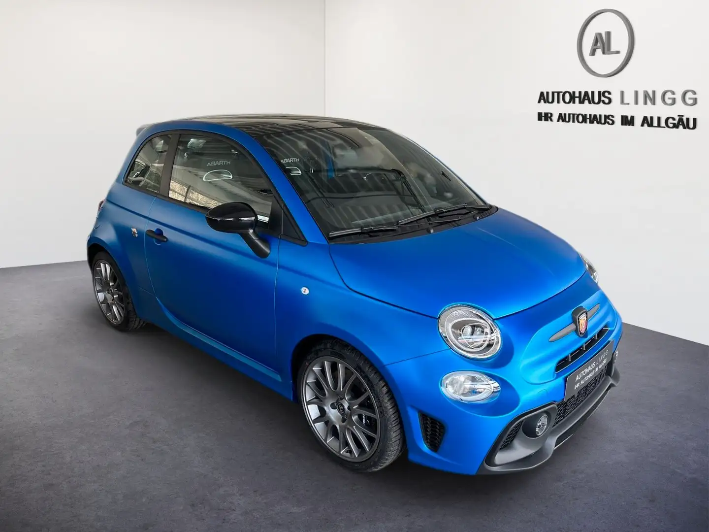 Abarth 595 695 TURISMO 1.4 180 PS/PANO-DACH/LEDER/BLACK PA/ Blau - 2