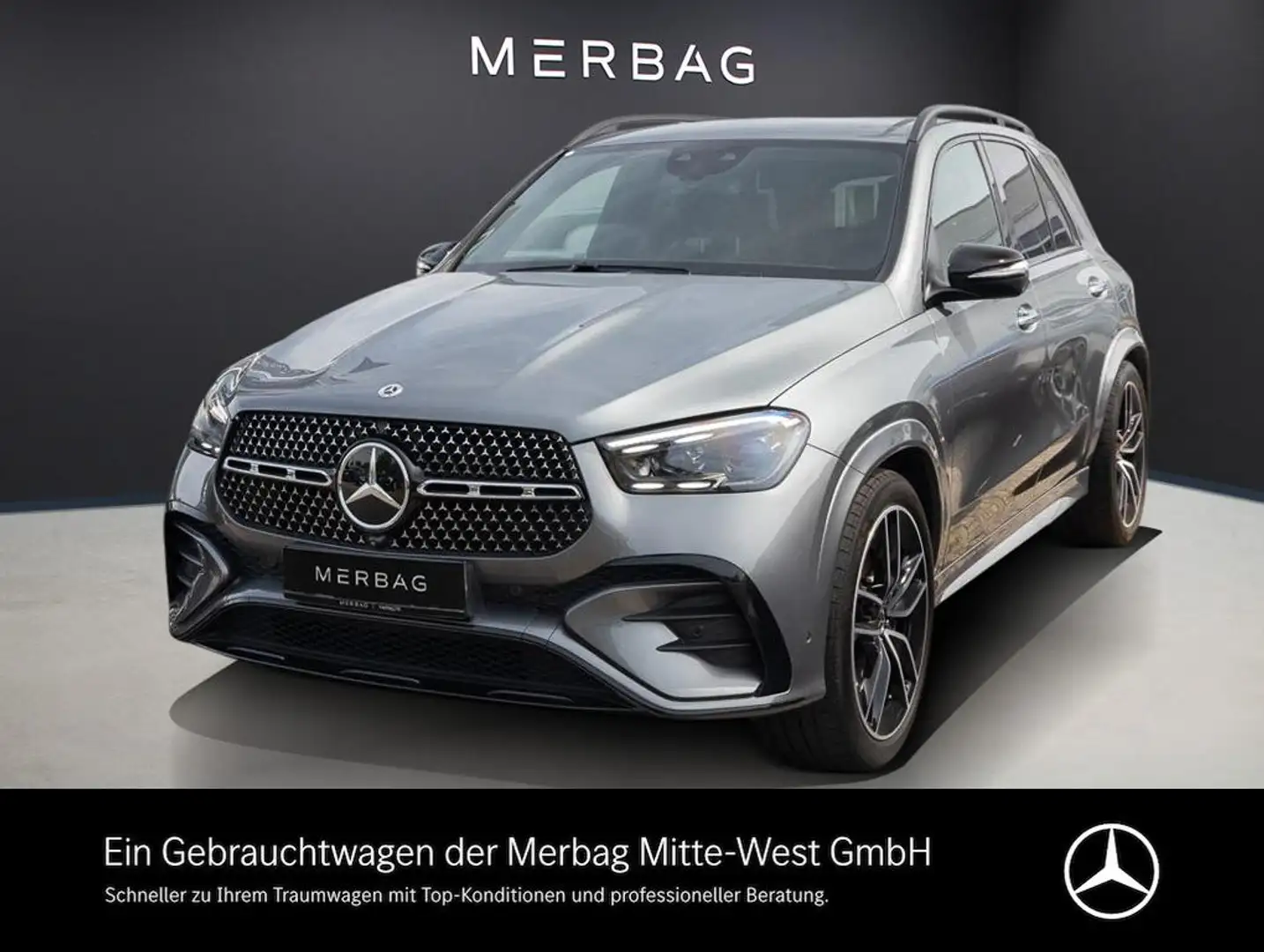Mercedes-Benz GLE 350 de 4MATIC HUD ACC KeyLess ParkAss. LED Grau - 1