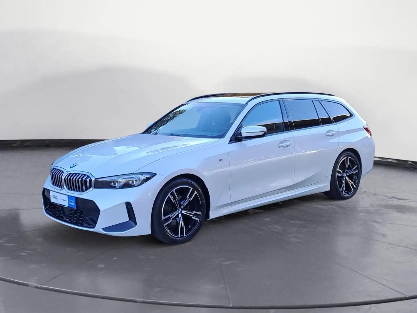 BMW 320 d Touring Automatik M Sportpaket Sport Aut. Blanc - 2