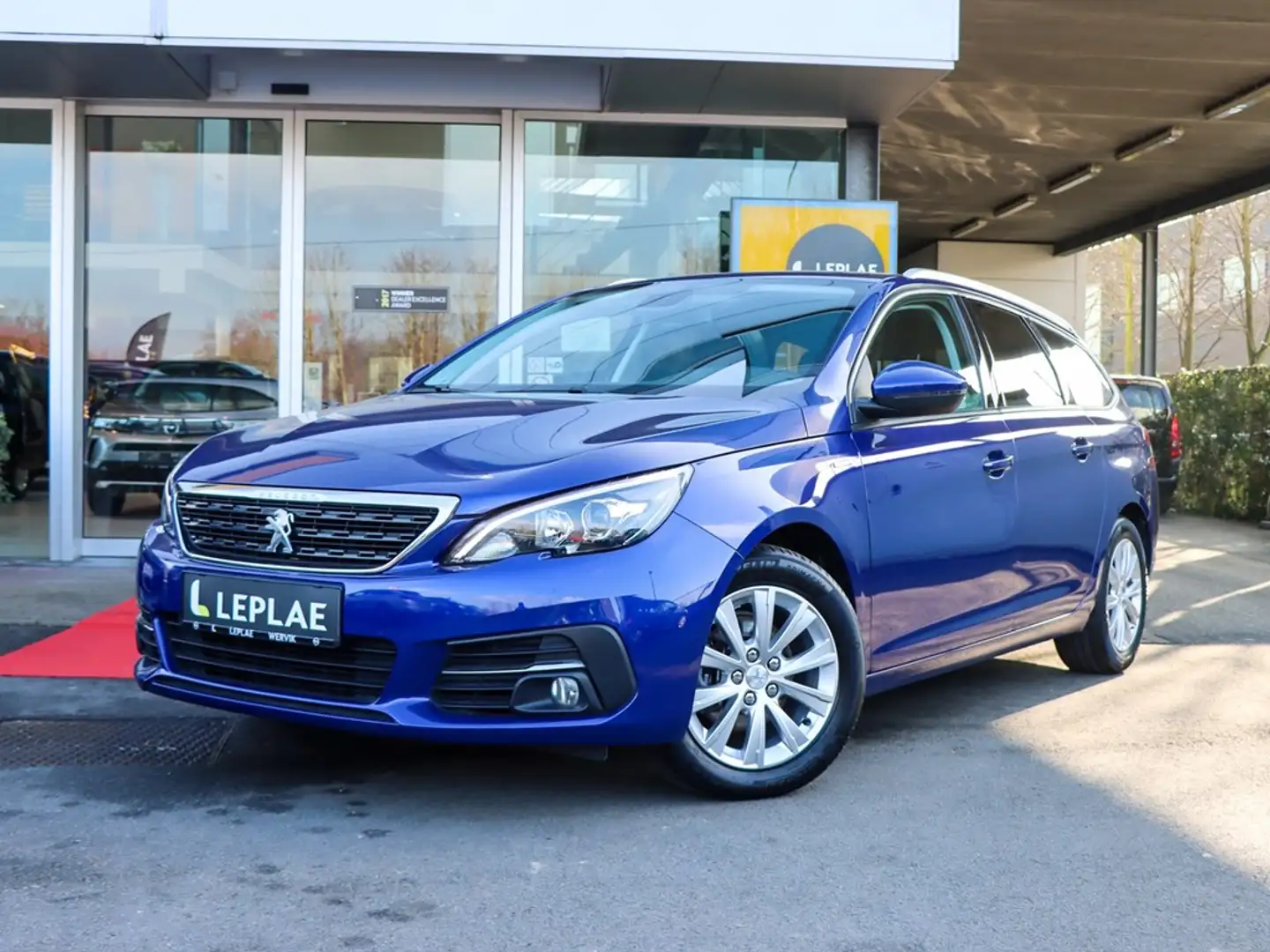 Peugeot 308 SW STYLE*110PK 1.2 Benzine*GPS*CAMERA*GARANTIE Blauw - 1