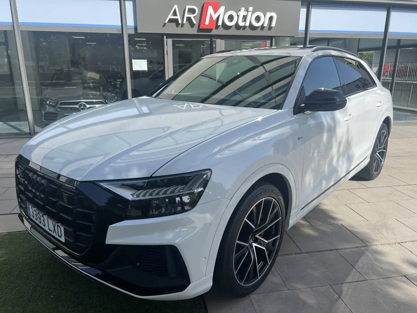 Audi Q8 60 TFSIe Black line plus quattro Blanco - 1