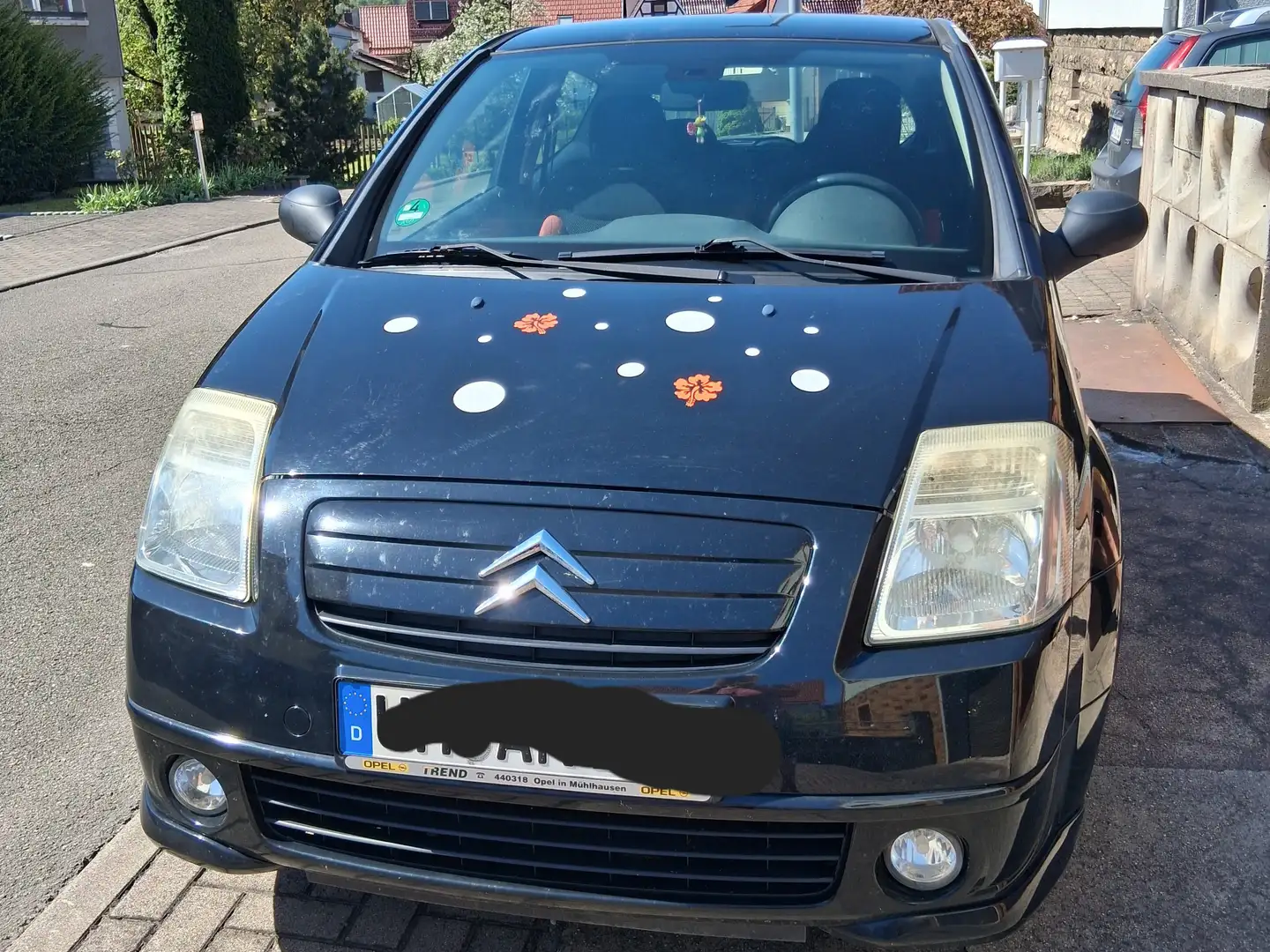 Citroen C2 C2 1.4 VTR Schwarz - 1