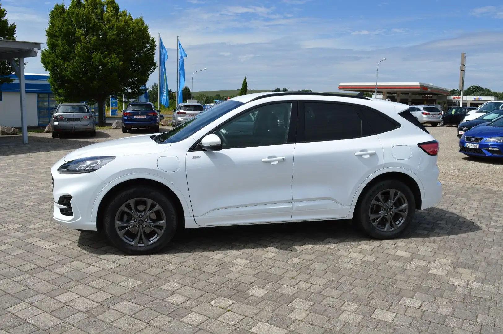 Ford Kuga 2.5 PHEV ST-Line+ AHK Blanc - 2