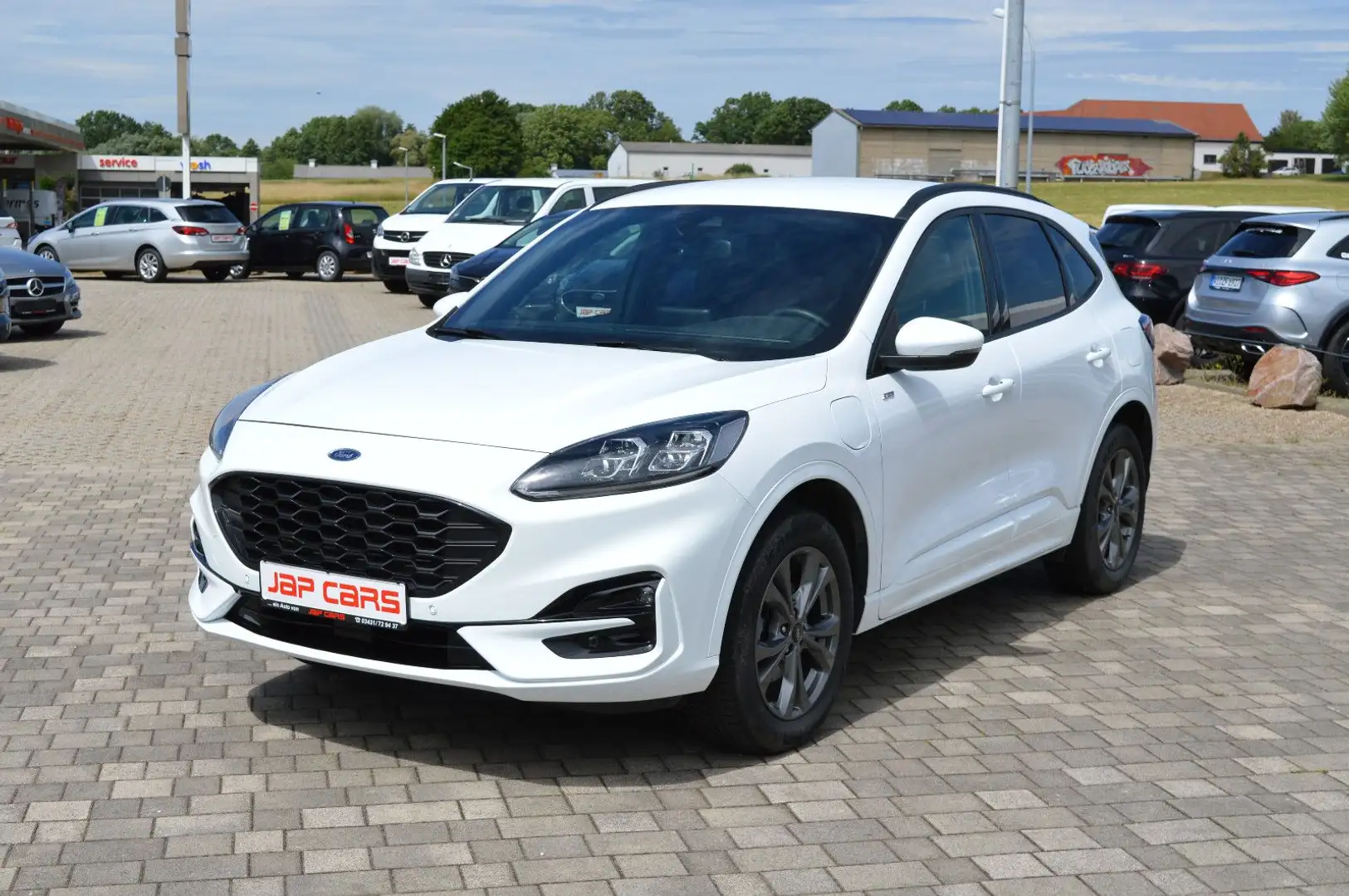 Ford Kuga 2.5 PHEV ST-Line+ AHK Blanc - 1