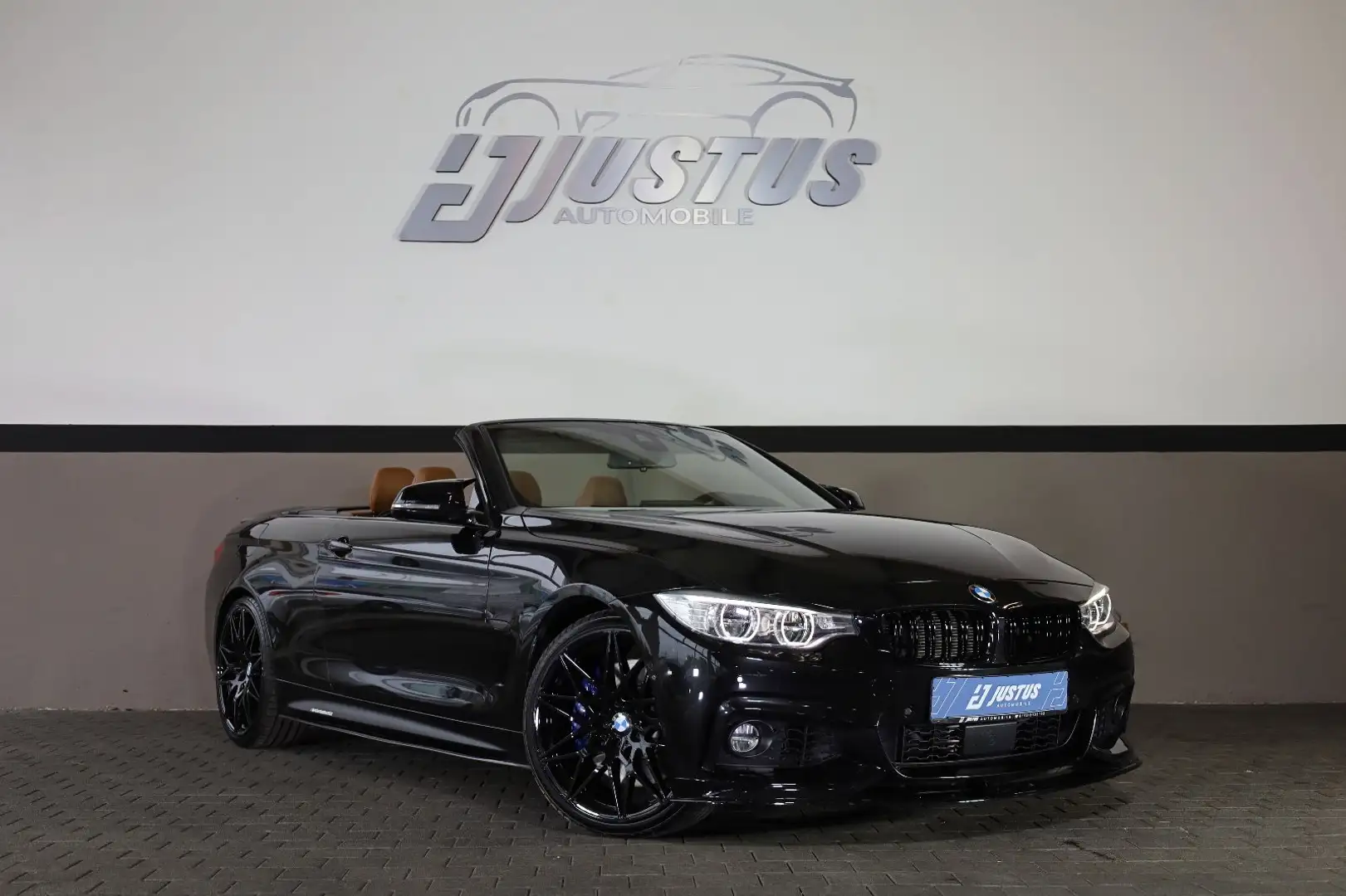 BMW 435 i Cabrio/M/360*/HUD/HK/TOTW/Airscarf/ACC/R20 Schwarz - 1