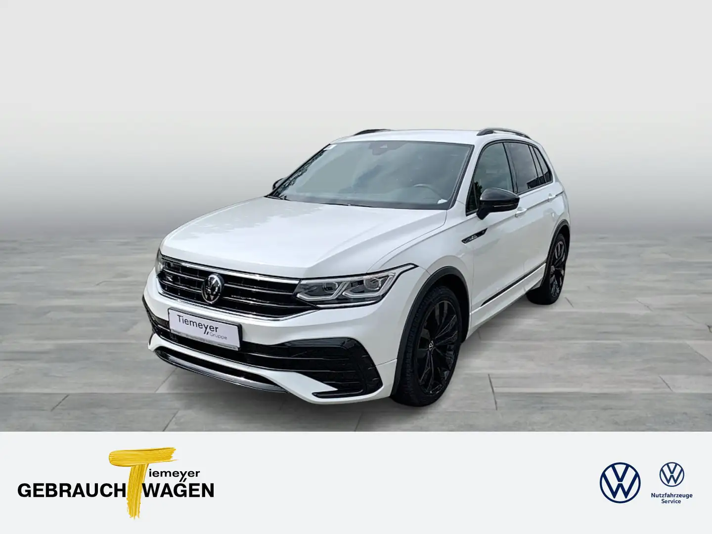 Volkswagen Tiguan 1.5 TSI DSG R-LINE BLACK STYLE IQ L20 AHK Weiß - 1