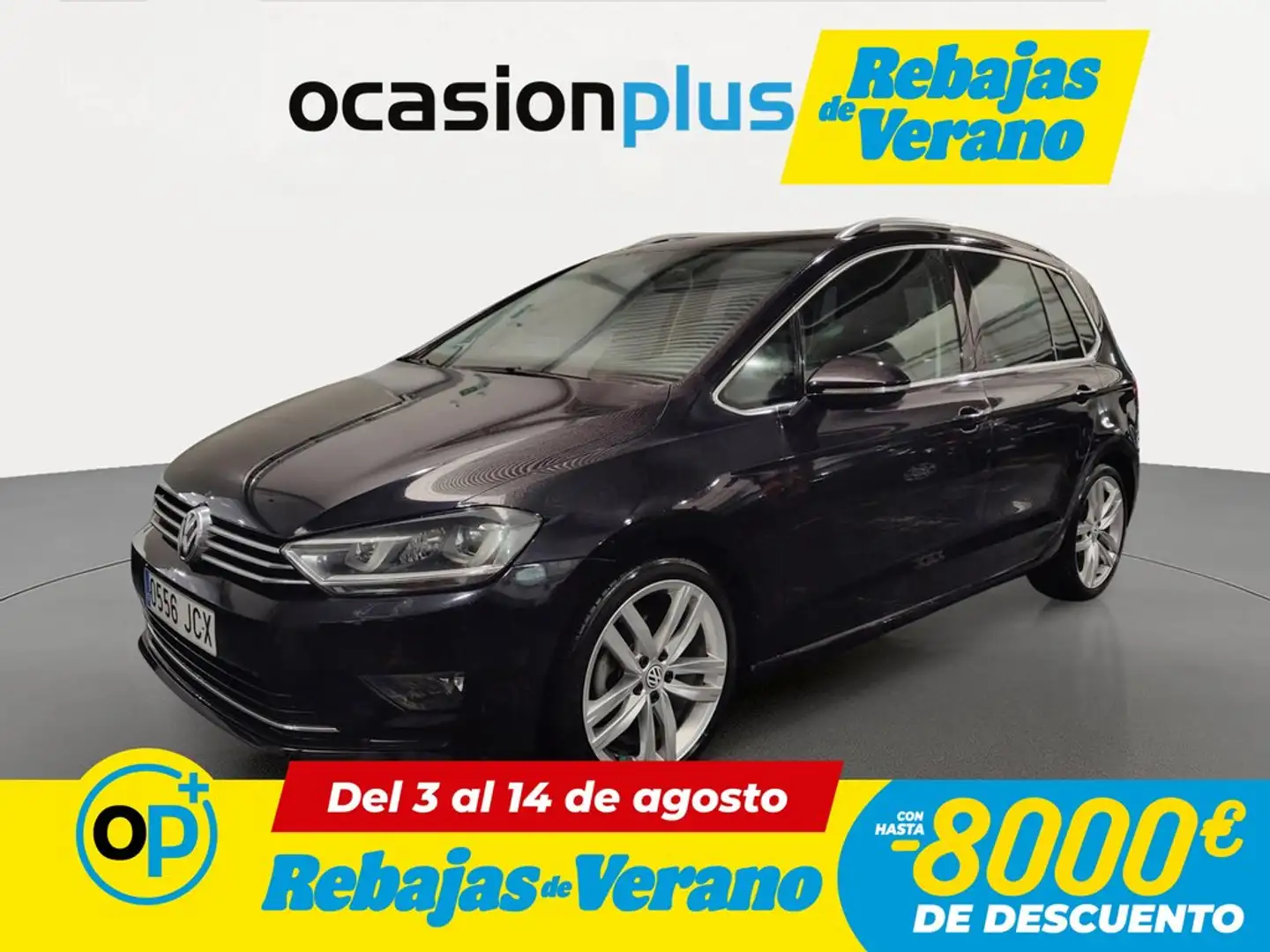 Volkswagen Golf Sportsvan 1.6TDI CR BMT Sport DSG Negro - 1